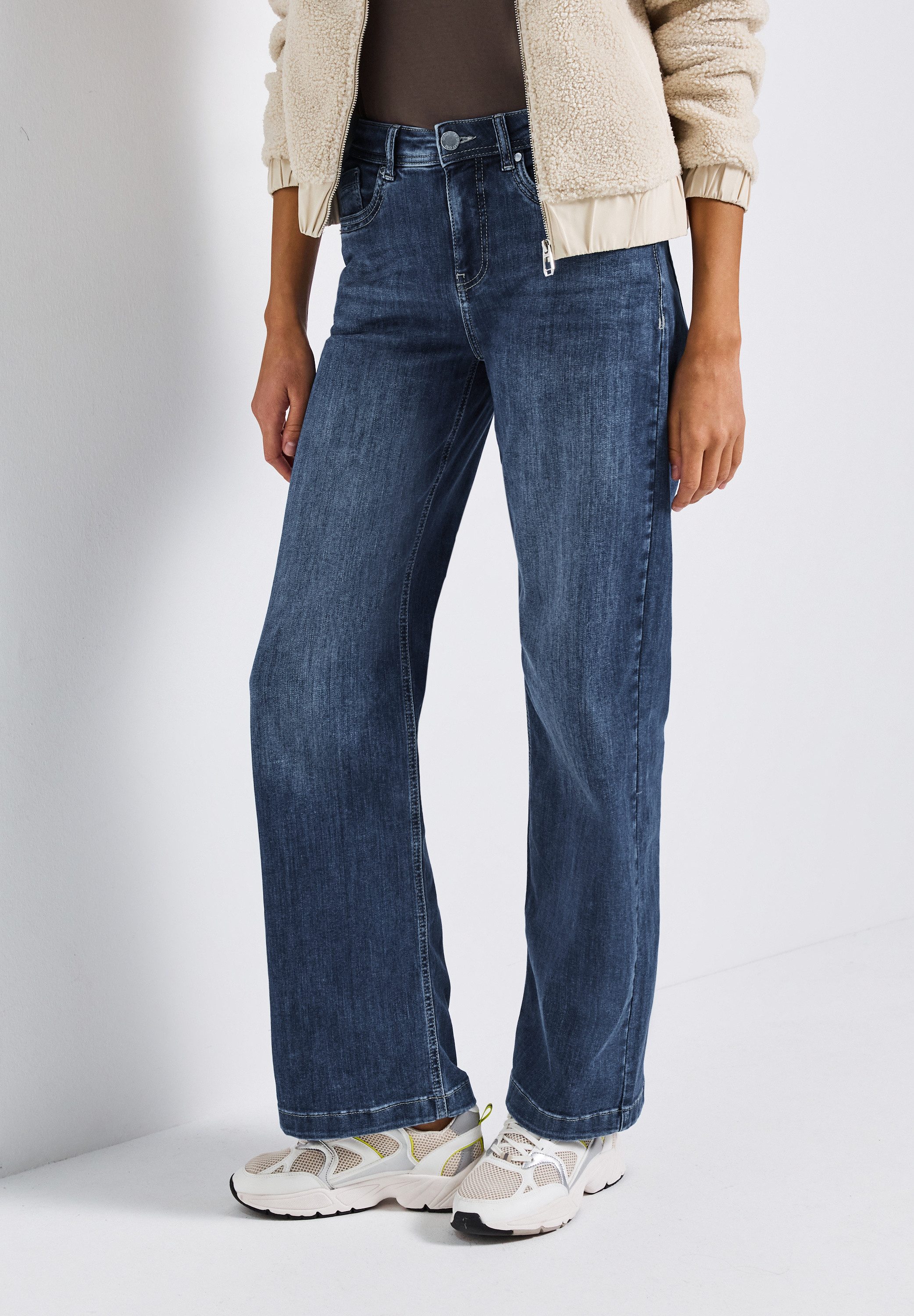 STREET ONE Loose-fit-Jeans im Five-Pocket Style günstig online kaufen