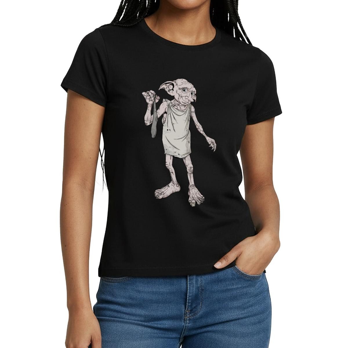 T-Shirt Harry Potter Dobbys Geschenk Frauen T-Shirt