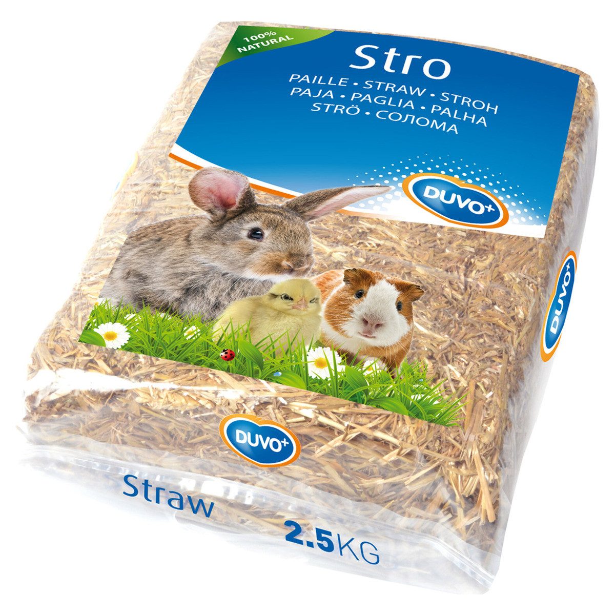 DUVO+ Kleintierstreu Stroh