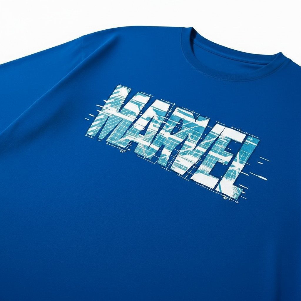 MARVEL T-Shirt Oversized Jersey Kurzarmshirt aus Baumwolle Gr. S - XXL