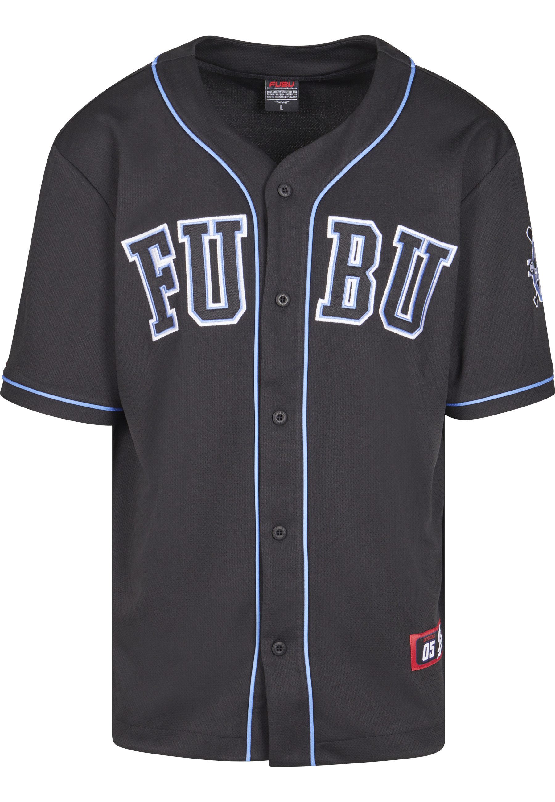 Fubu T-Shirt Fubu Herren FM242-002-1 Fubu College Mesh Baseball Jersey (1-tlg)