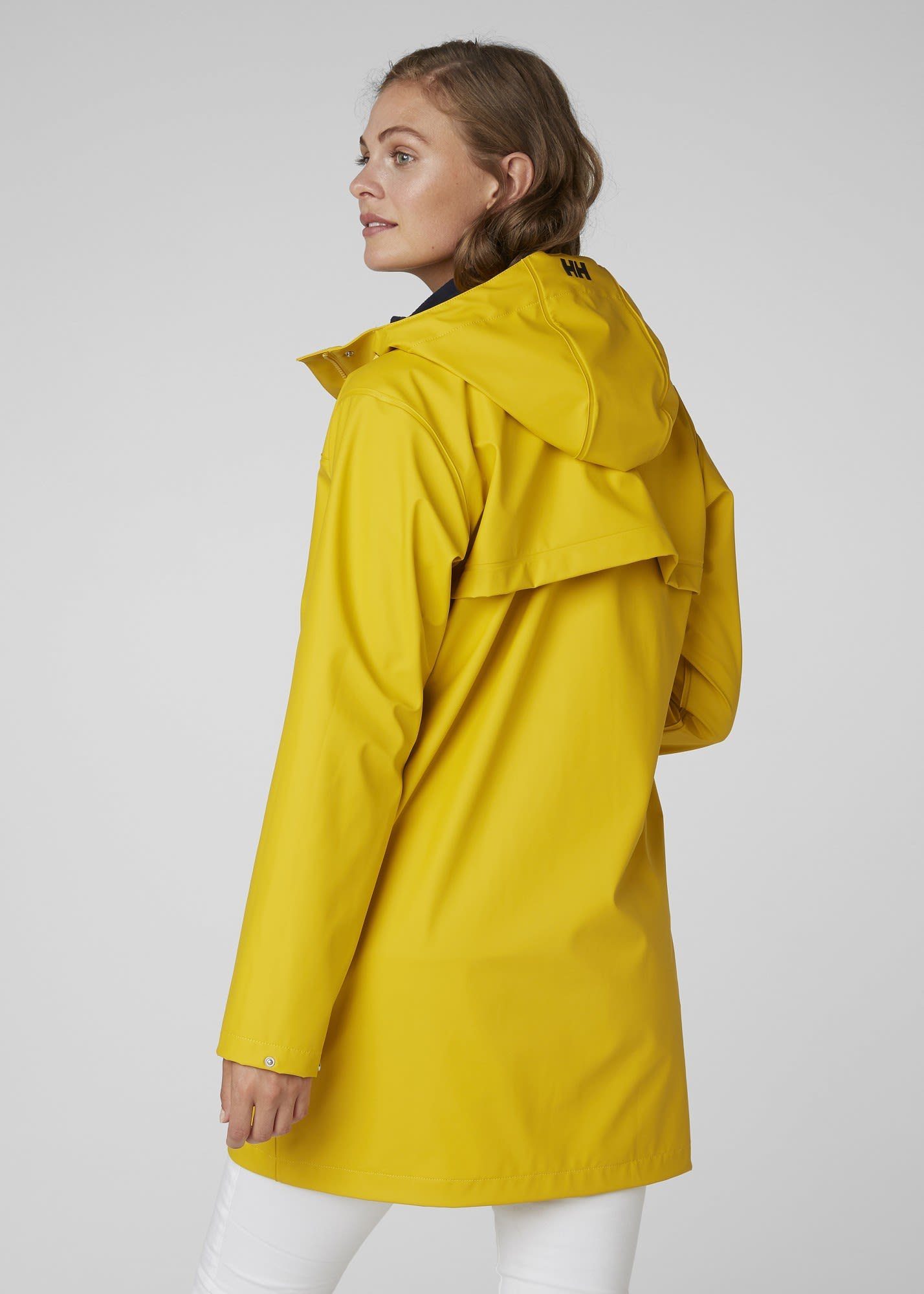 Rain Hansen W Anorak Helly Yellow Anorak Damen Essential Coat Moss Helly Hansen