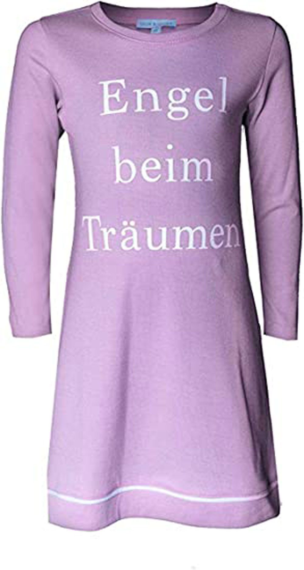 Steinnacher Bärbel Nachthemd Louis & Louisa Kindernachthgemd Engel Beim Träumen Rosa(92/98)