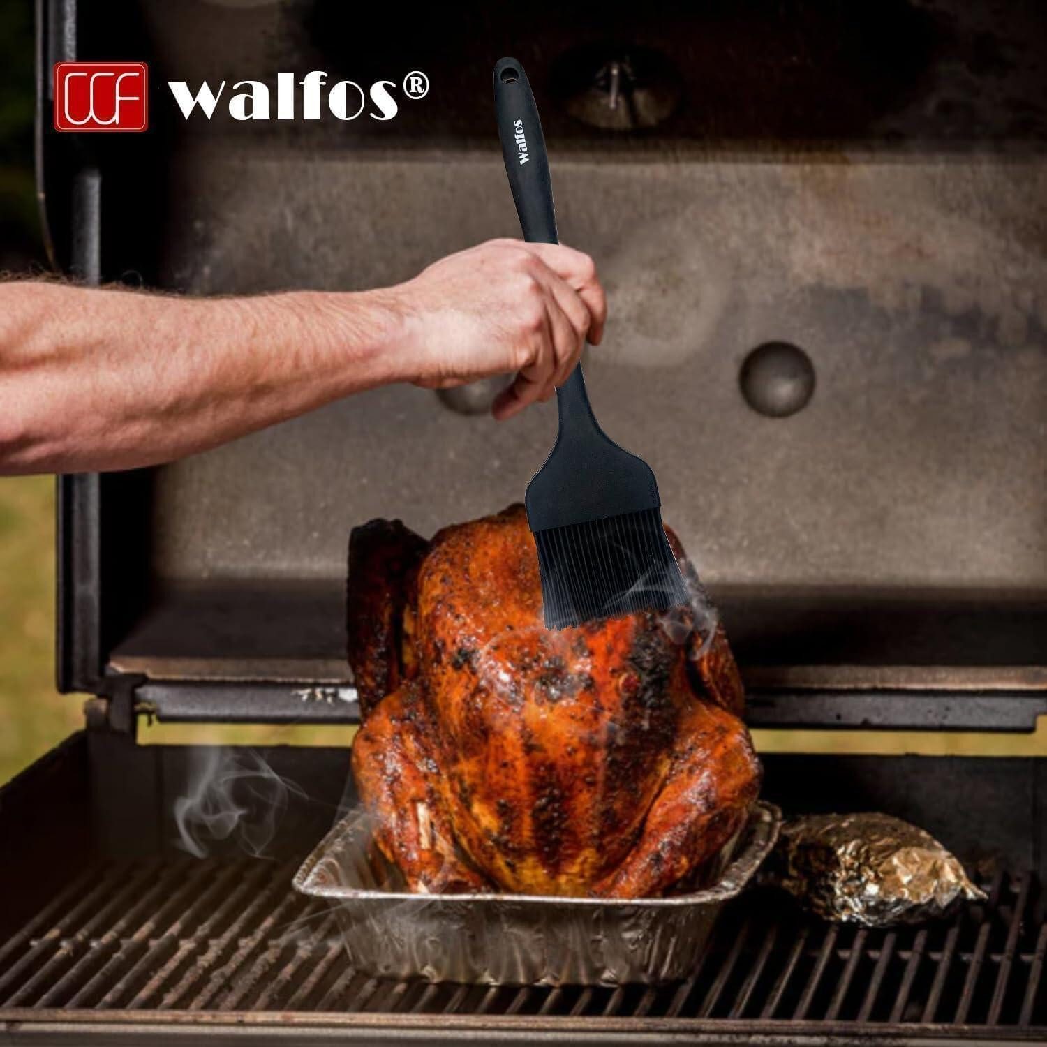 LuxusKollektion Backpinsel Silikon Backpinsel Set hitzebeständig Grillen BBQ Lebensmittelqualität