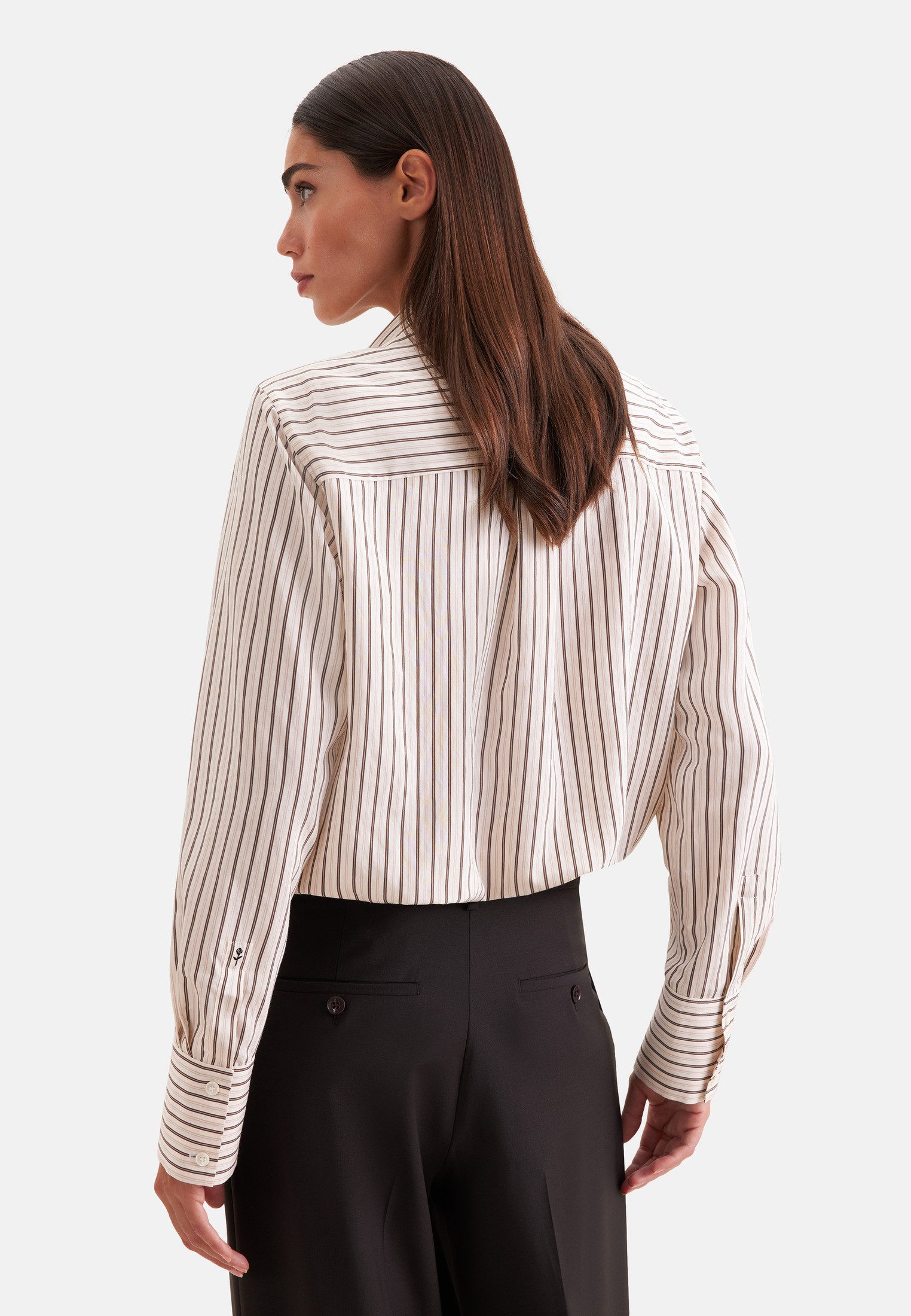 seidensticker Hemdbluse 1/1 Kragen Gestreift