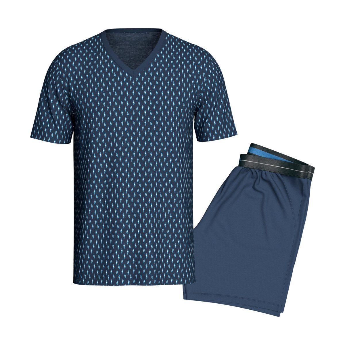 IMPETUS Pyjama IM1512P0400 Herren Schlafanzug, Zweiteiler, Nachtwäsche, Nachtgewand, Nachtzeug