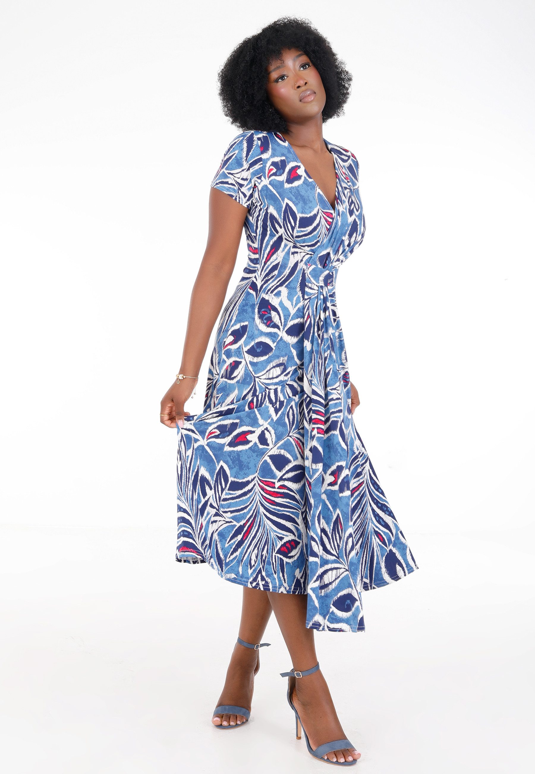 YC Fashion & Style Sommerkleid Stilvoll, bequem & einfach wunderschön! Alloverdruck