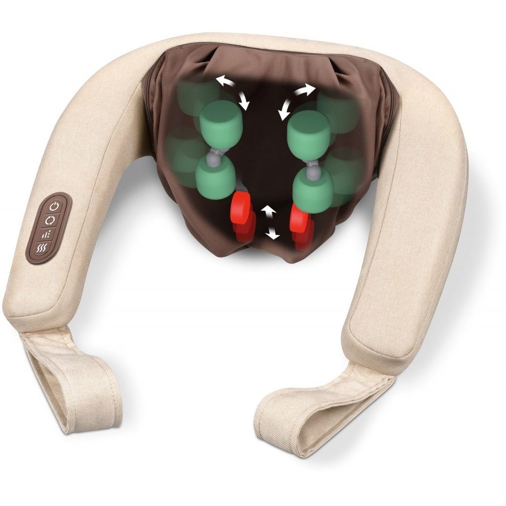 Nacken-Massagegerät MG 153 - Nackenmassagegerät - beige/braun