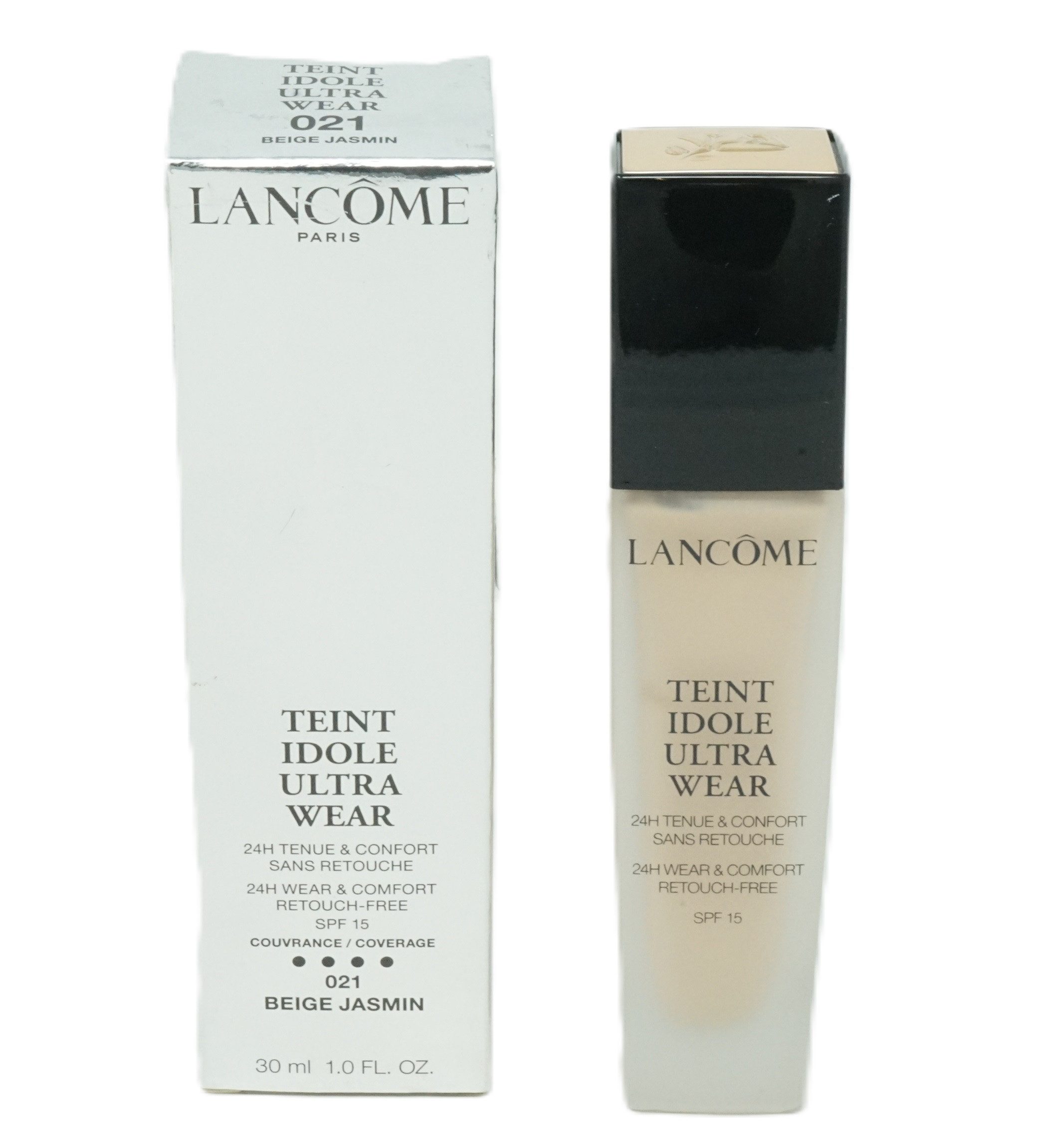 Foundation Lancome Teint 30ml Coverage SPF15 Makeup 021 Beige Jasmin