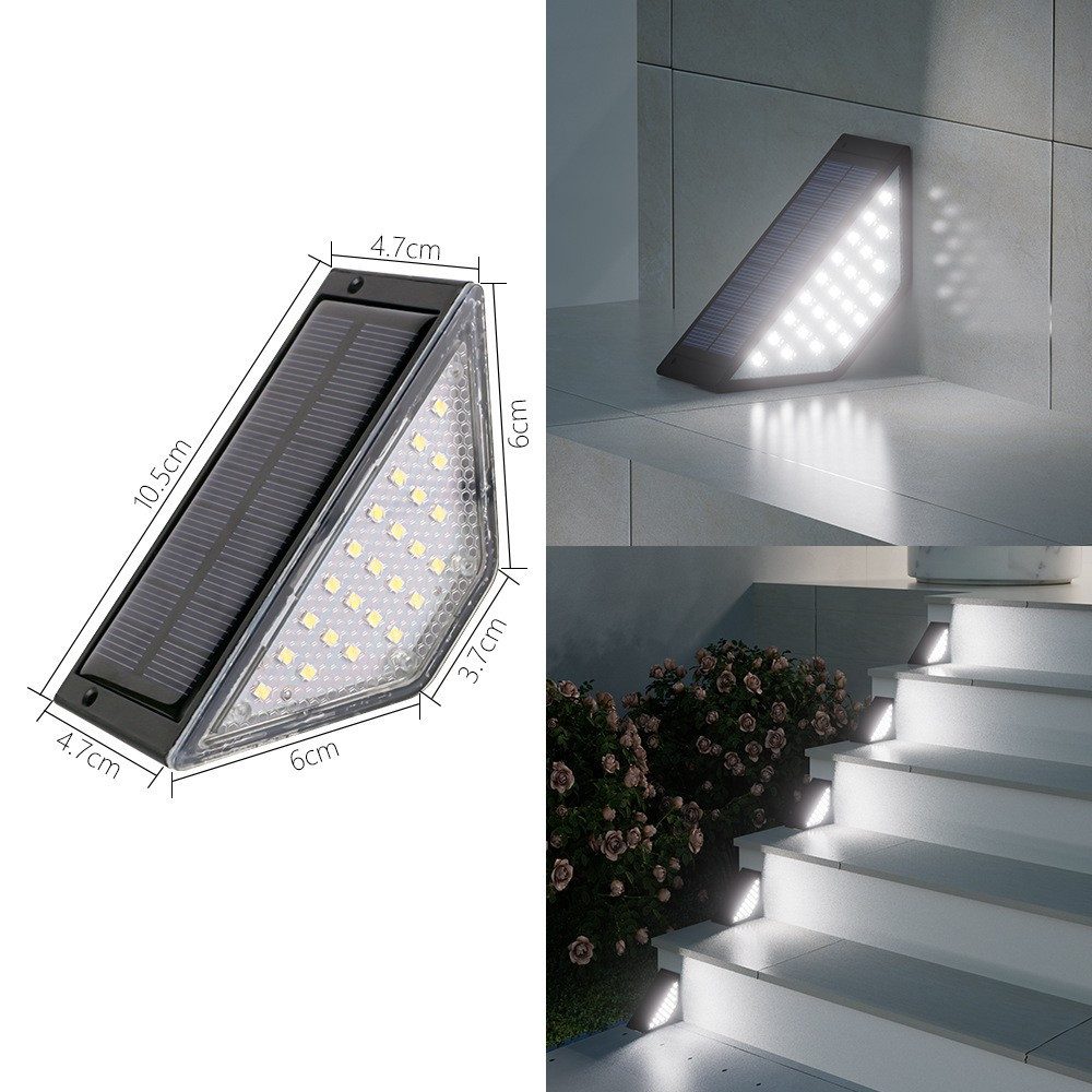QUBEBU LED Solarleuchte 24LED Solarleuchten Garten günstig online kaufen