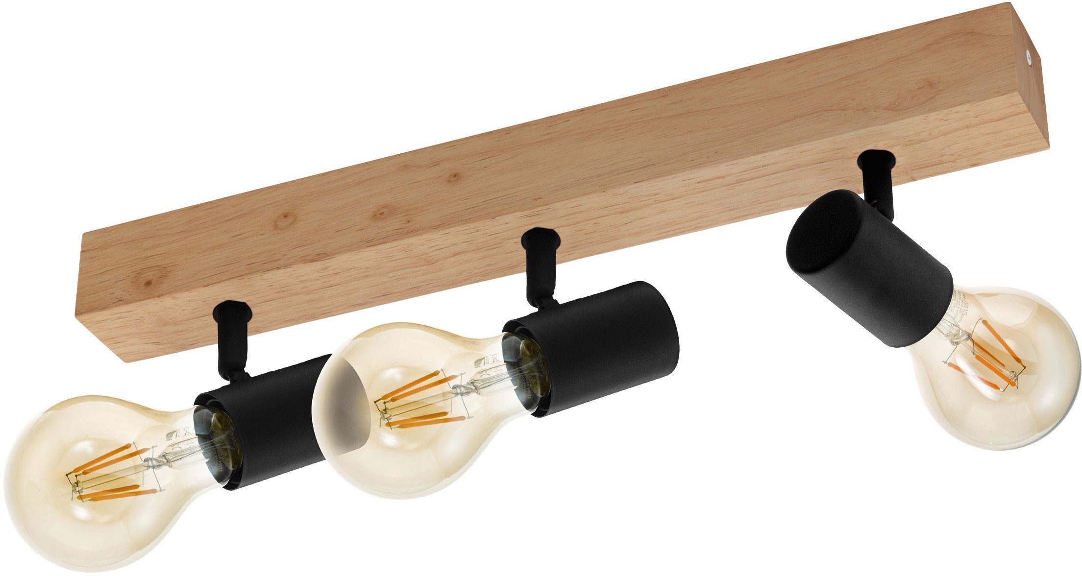 EGLO Deckenspot TOWNSHEND 3, ohne Leuchtmittel, Spot, Wohnzimmerlampe, Flur günstig online kaufen