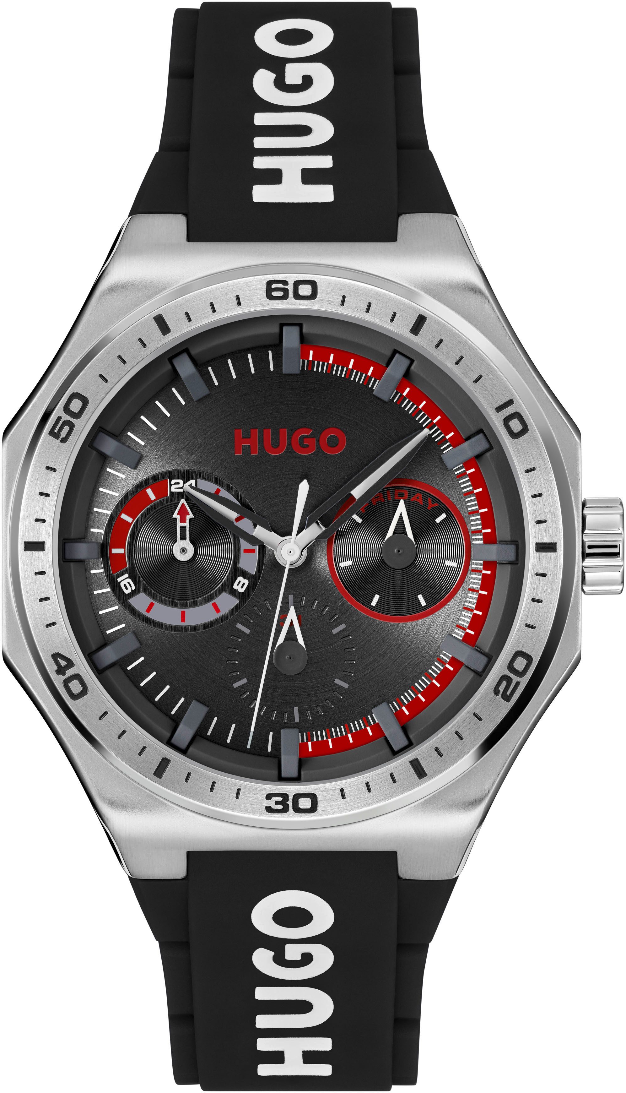 HUGO Multifunktionsuhr #GRAIL SPORT 1530397, Quarzuhr, Armbanduhr, Herrenuh günstig online kaufen