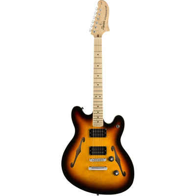 Squier Halbakustik-Gitarre, Affinity Series Starcaster MN 3-Color Sunburst - Halbakustik Gitarre