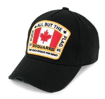 Dsquared2 Baseball Cap Dsquared2 Canadian flag Icon Baseballcap Cap Kappe Basebalkappe Hat Hu