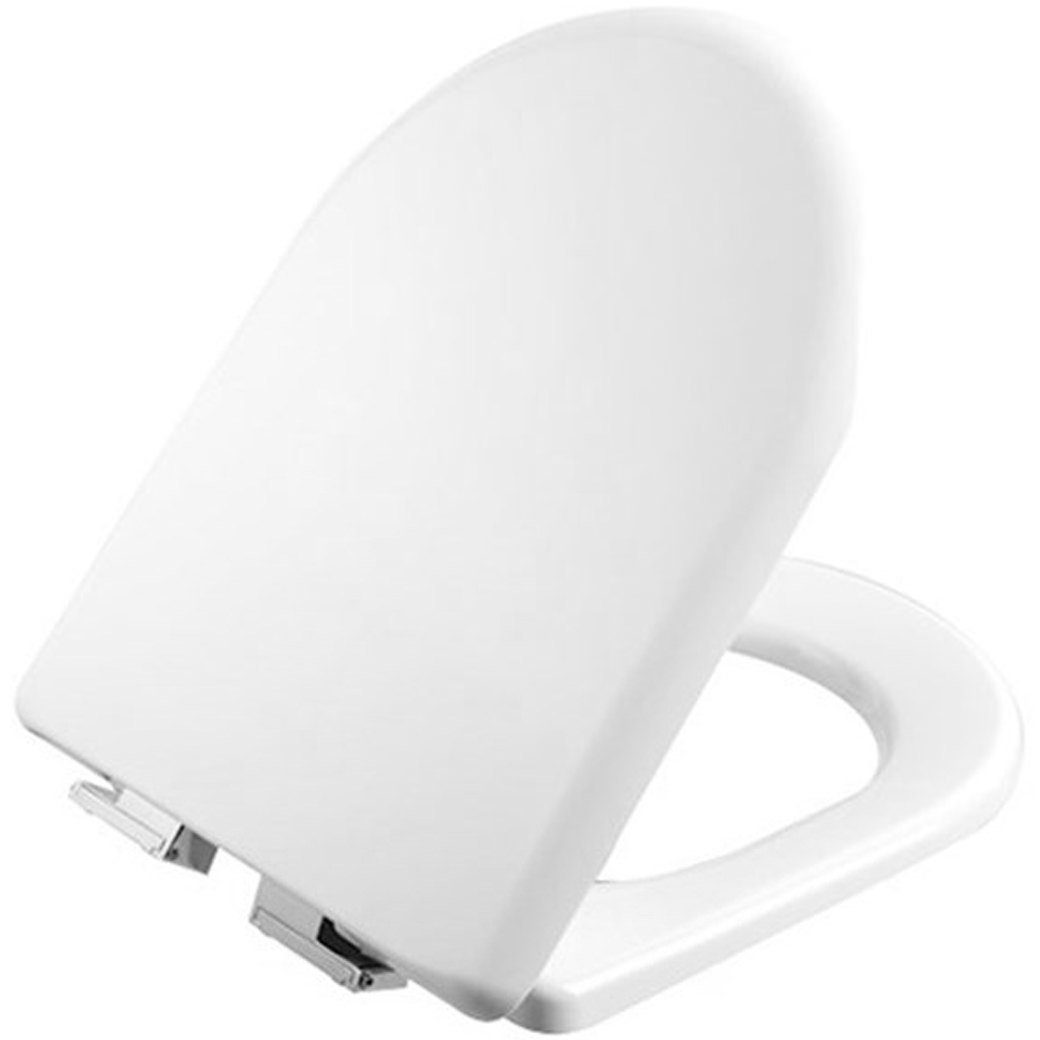 Creavit WC-Sitz KC0103.03.0000E (1-St), Duroplast, Edelstahlscharniere, Softclose-Funktion
