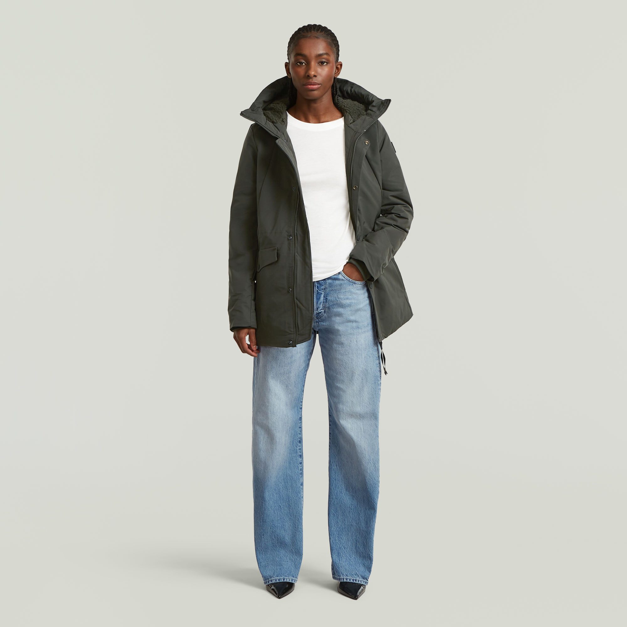 G-STAR Parka Vodan 2.0 Short Jacket Women mit Pattentaschen – Bild 5 von 5