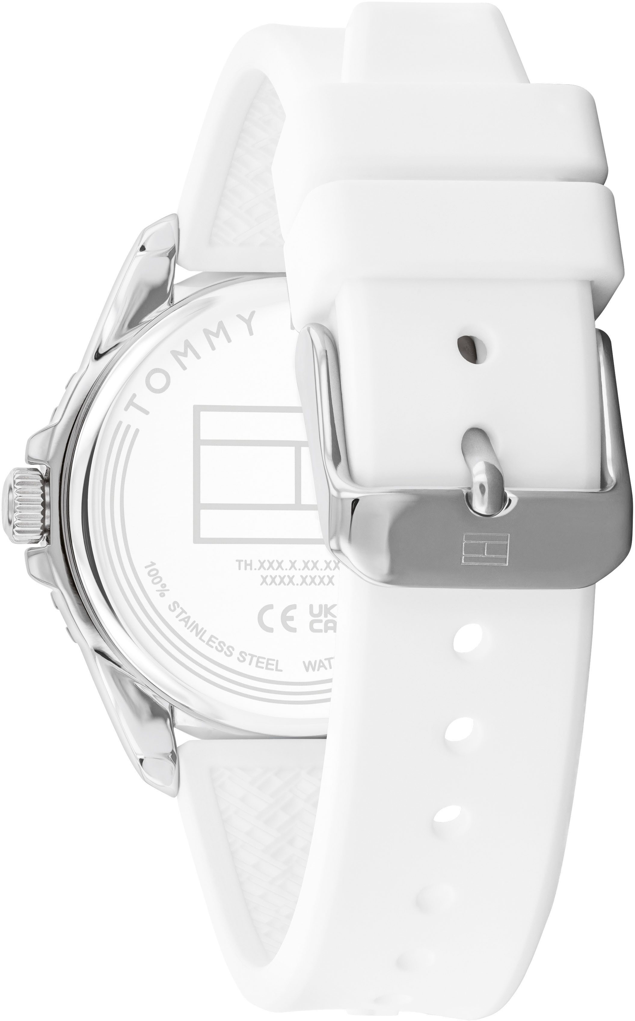 Tommy Hilfiger Quarzuhr KIDS 1720050, Armbanduhr, Kinderuhr, analog, Silikonarmband, Geschenkidee