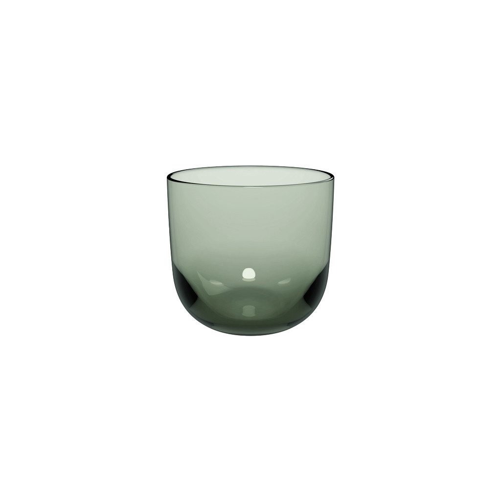 like. by Villeroy & Boch Tumbler-Glas Like Sage Wasserglas, 280 ml, 2 Stück, 2-tlg., Glas, Kristallglas, 2 Stck, spülmaschinenfest
