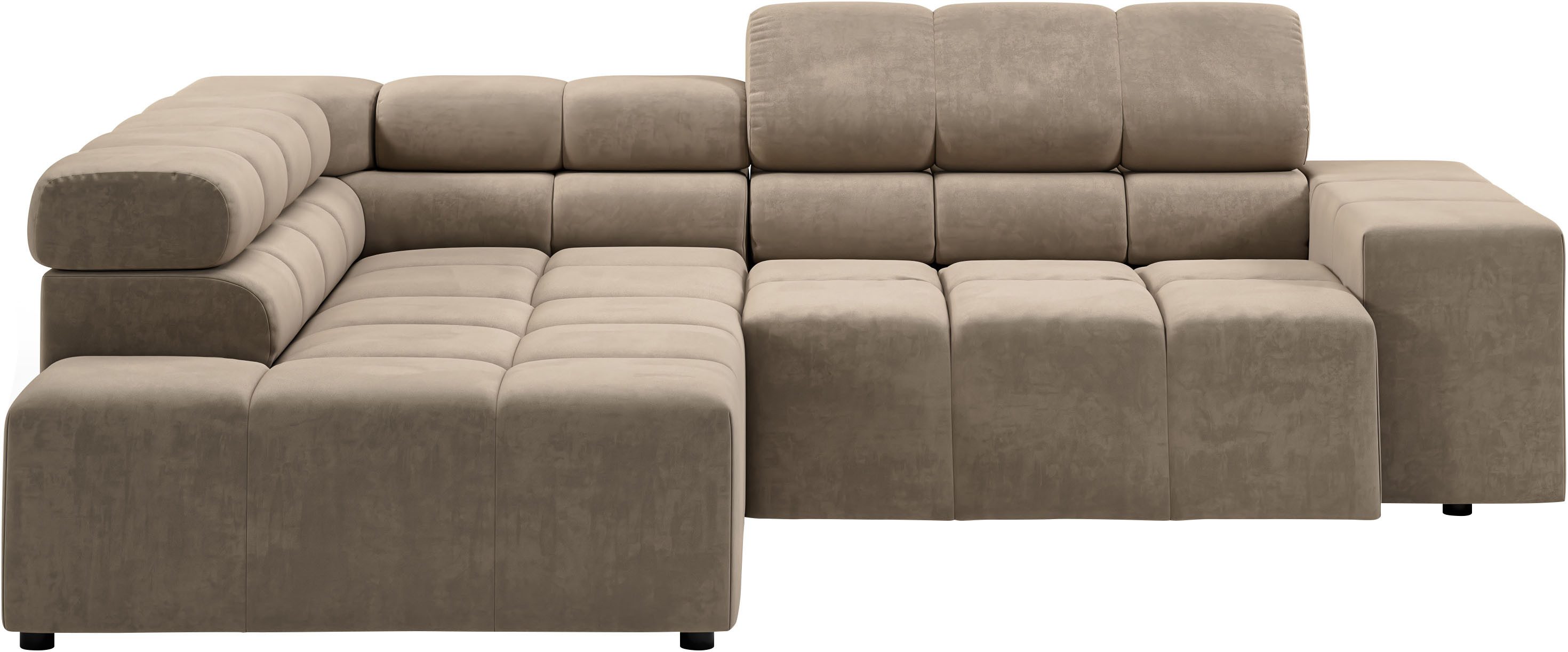INOSIGN Ecksofa Ancona, incl. Kopfteilverstellung + günstig online kaufen