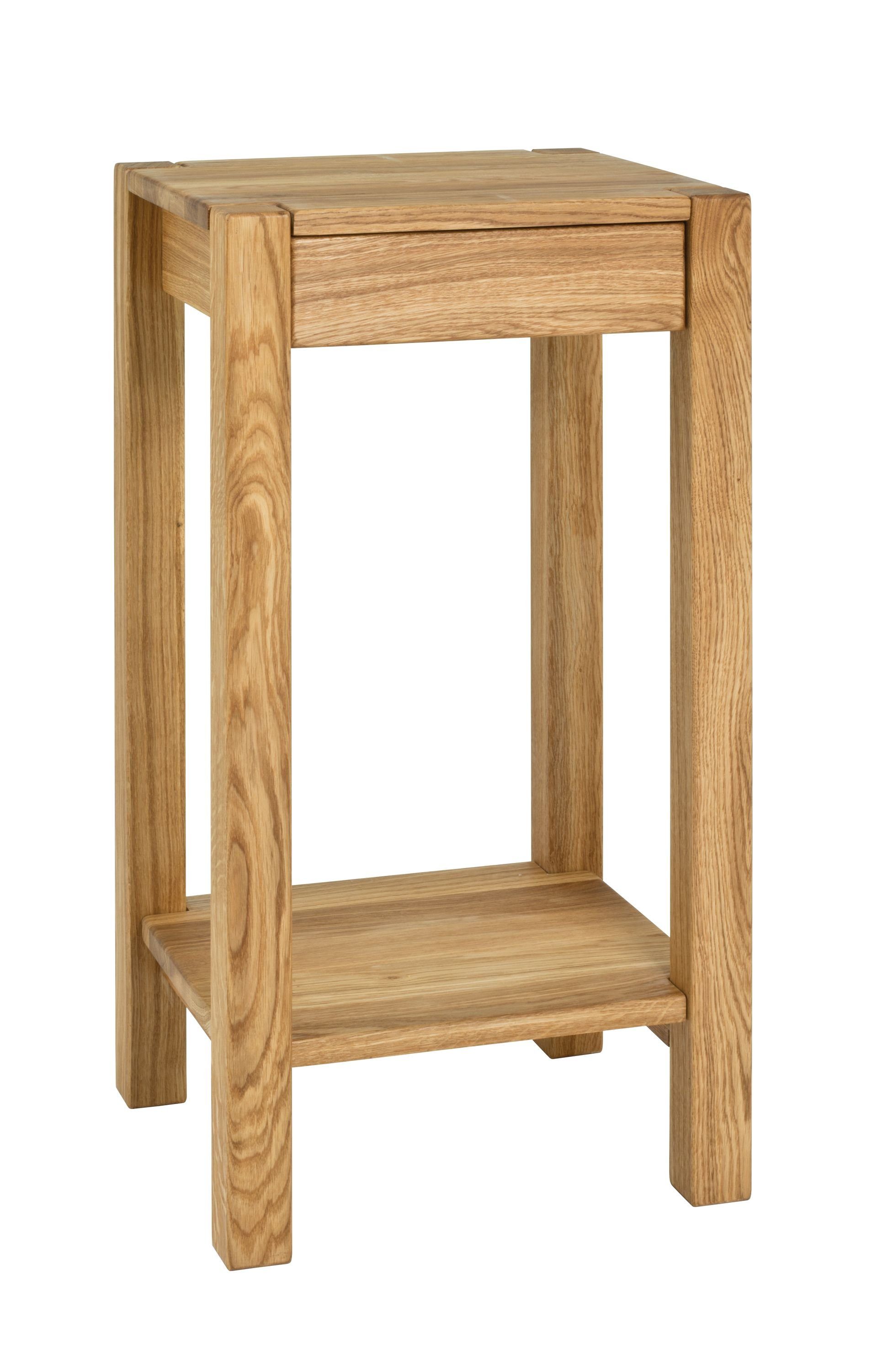 HAKU Beistelltisch Beistelltisch, HAKU Möbel Beistelltisch (BHT 37x73x33 cm) BHT 37x73x33 cm braun