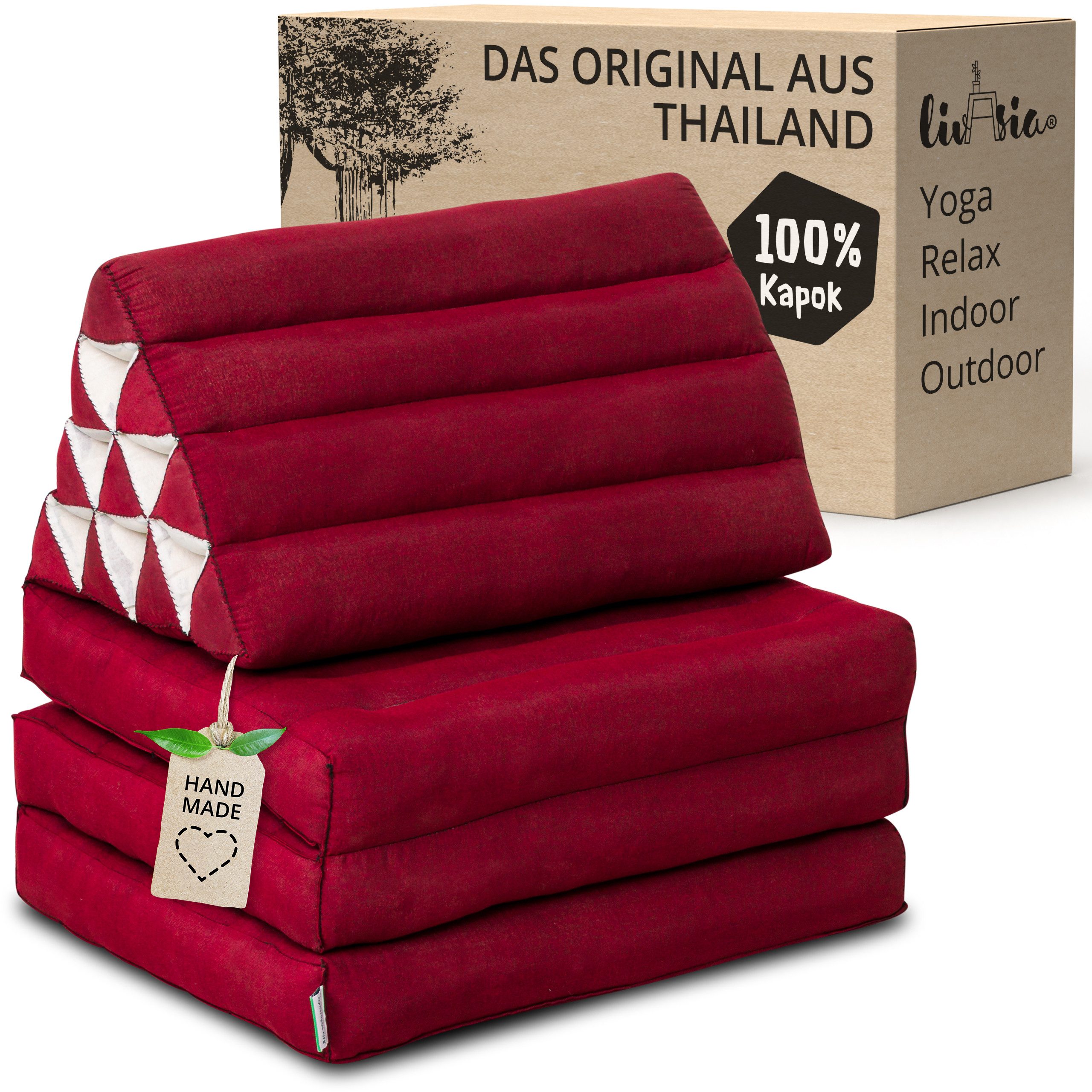 livasia Sitzsack Thaikissen 3 Auflagen (Basic) vegan günstig online kaufen