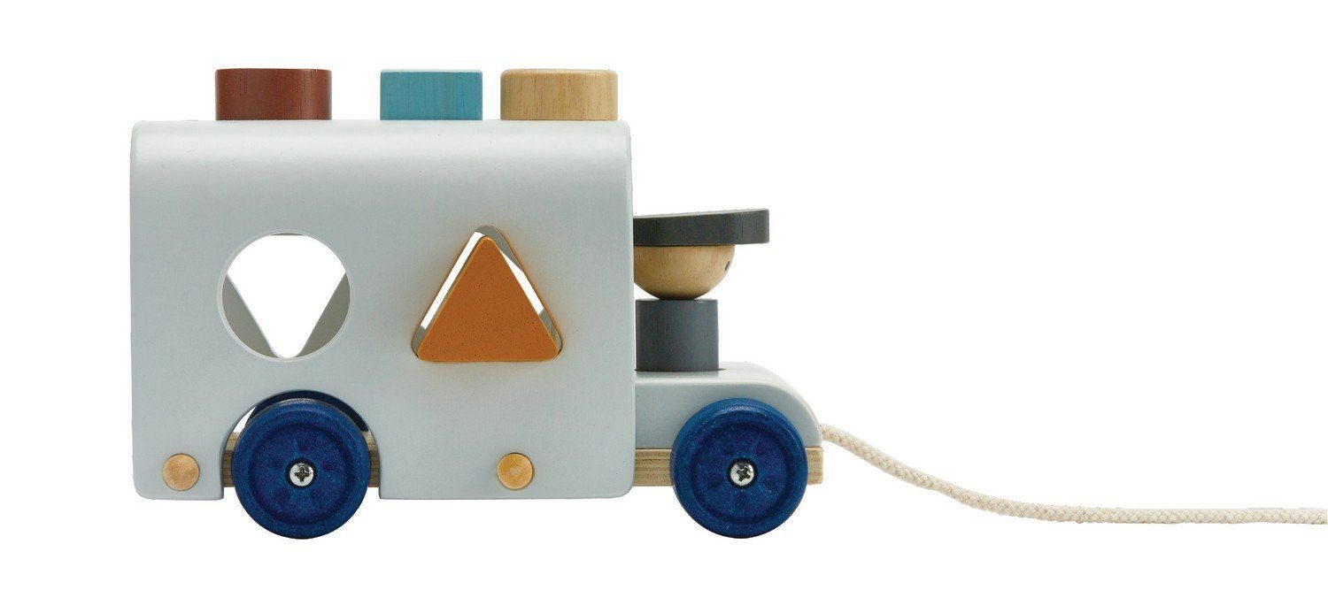 Plantoys Lernspielzeug Sortierbus Orchard