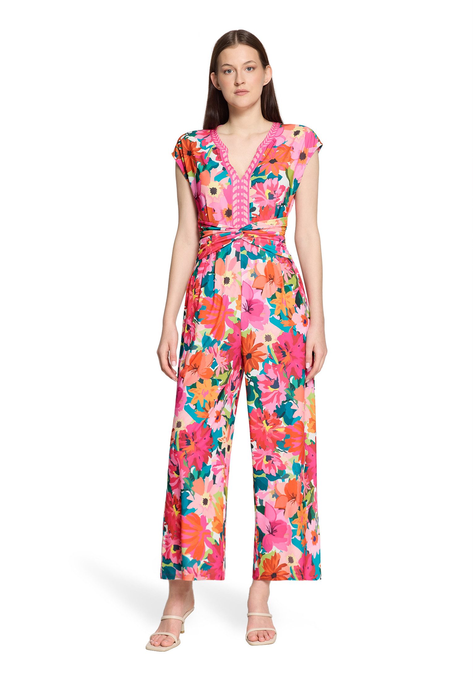 Vera Mont Overall Damen mit Blumenprint (1-tlg)