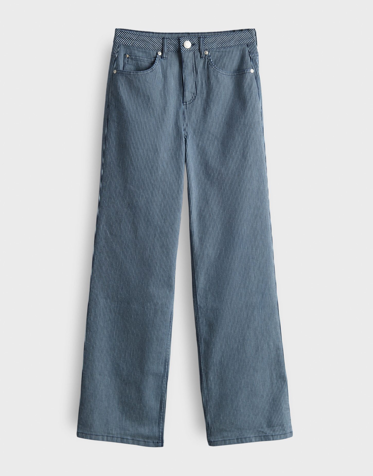 Weite Jeans MIVY STRIPED High Rise mit Stretch
