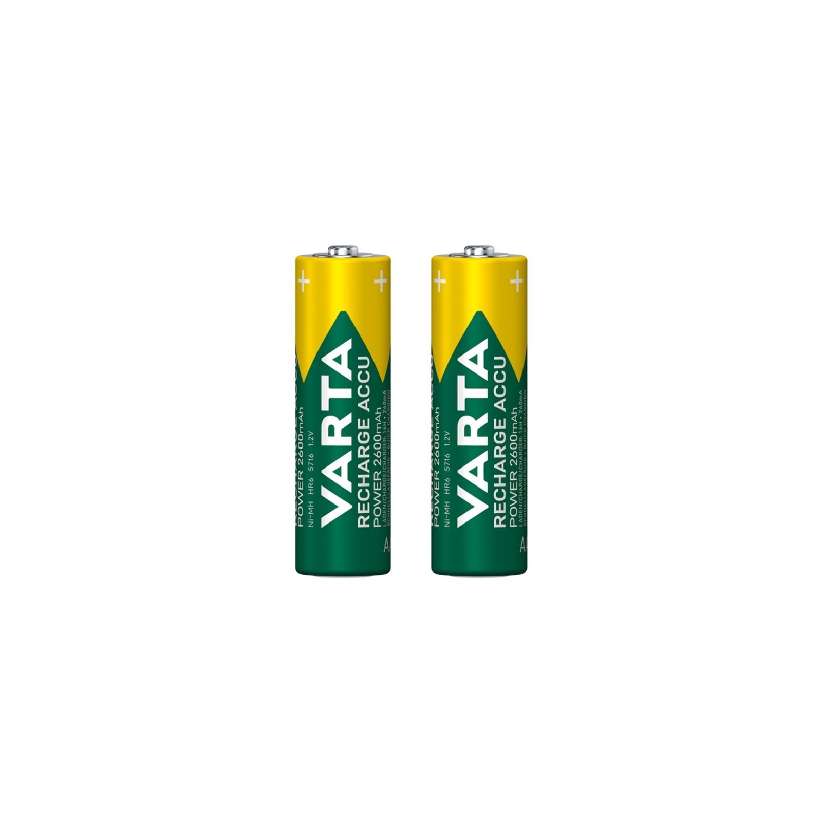 VARTA »Recharge Accu Power 2xAA 2600 mAh« Batterie | OTTO
