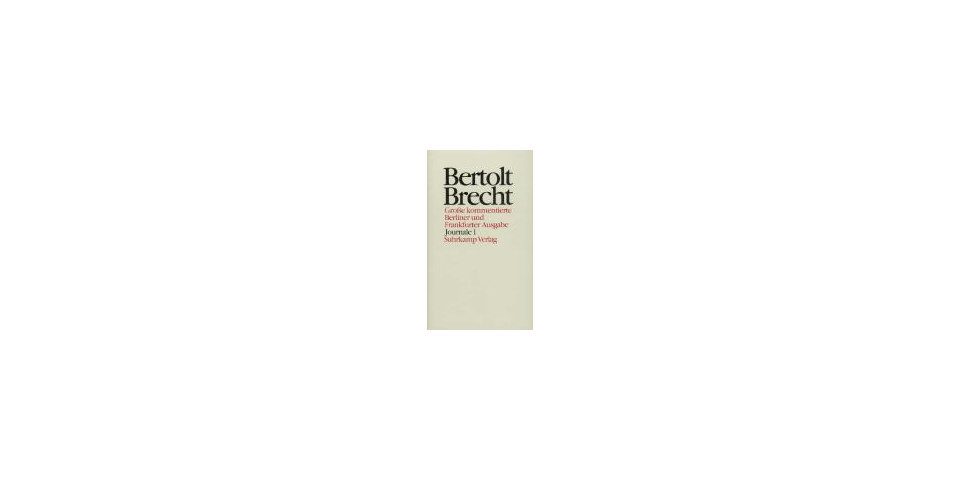 Suhrkamp Verlag Tagebuch Journale. Tl.1