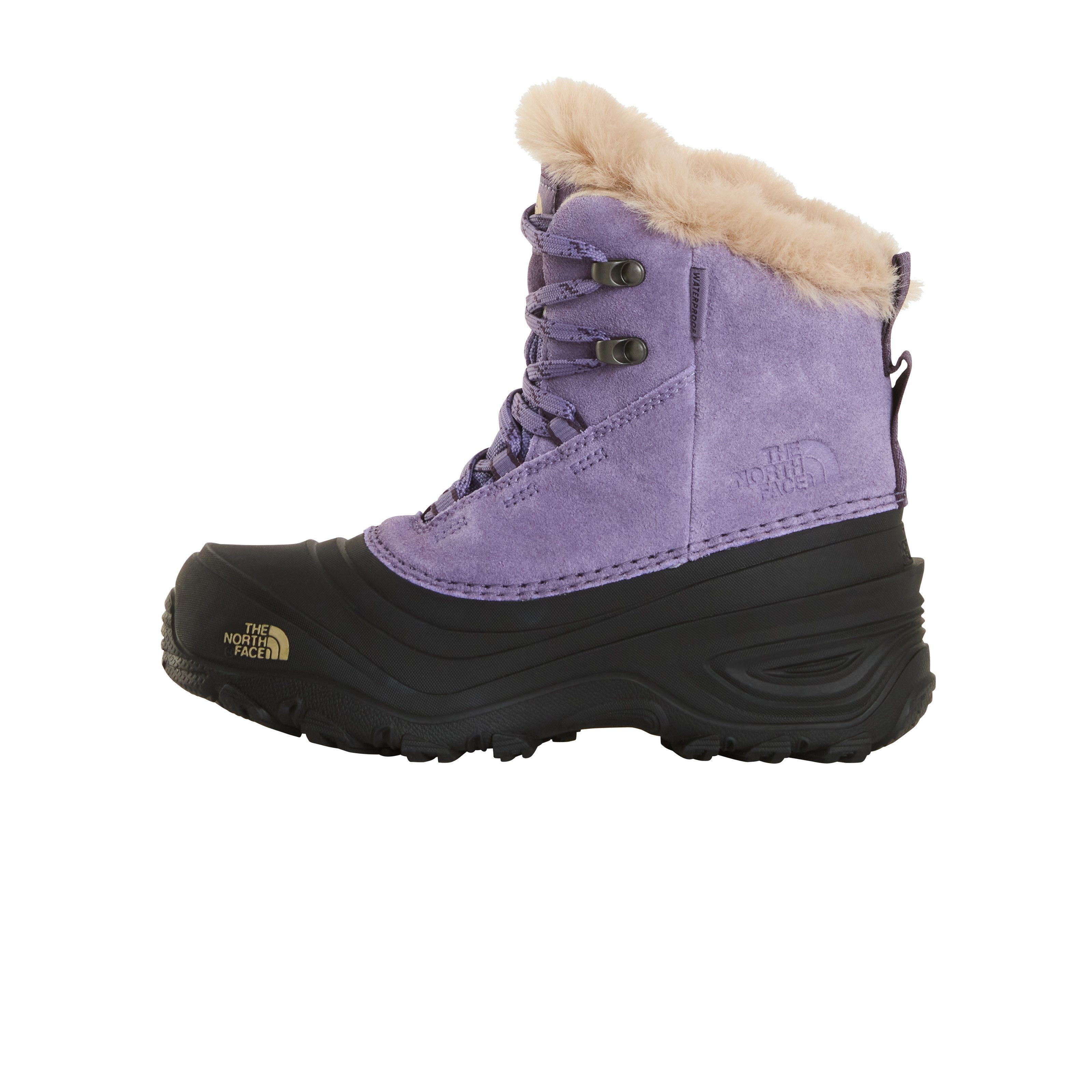 The North Face Y SHELLISTA V LACE WP Winterstiefel für Kinder, wasserdicht, mit Gummilaufsohle