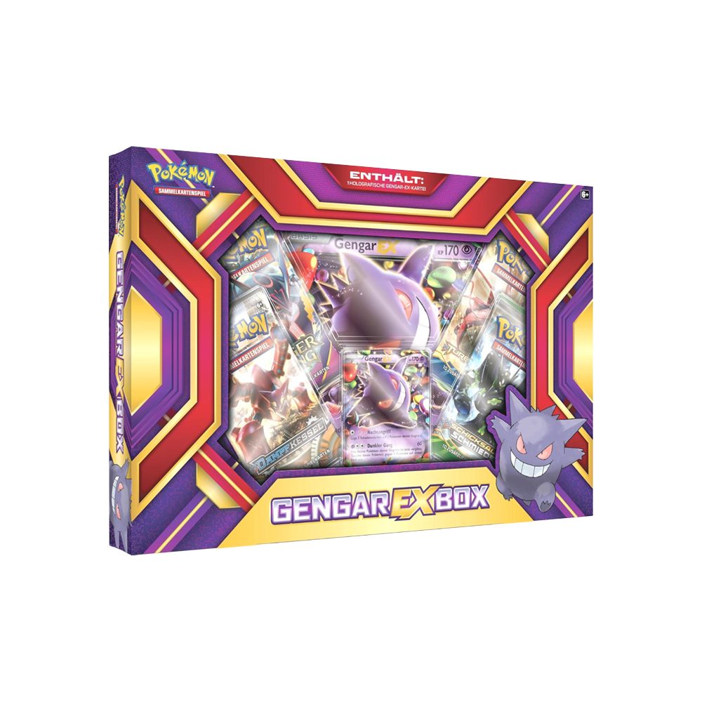 The Pokémon Company Sammelkarte Pokemon Gengar EX Box Deutsch