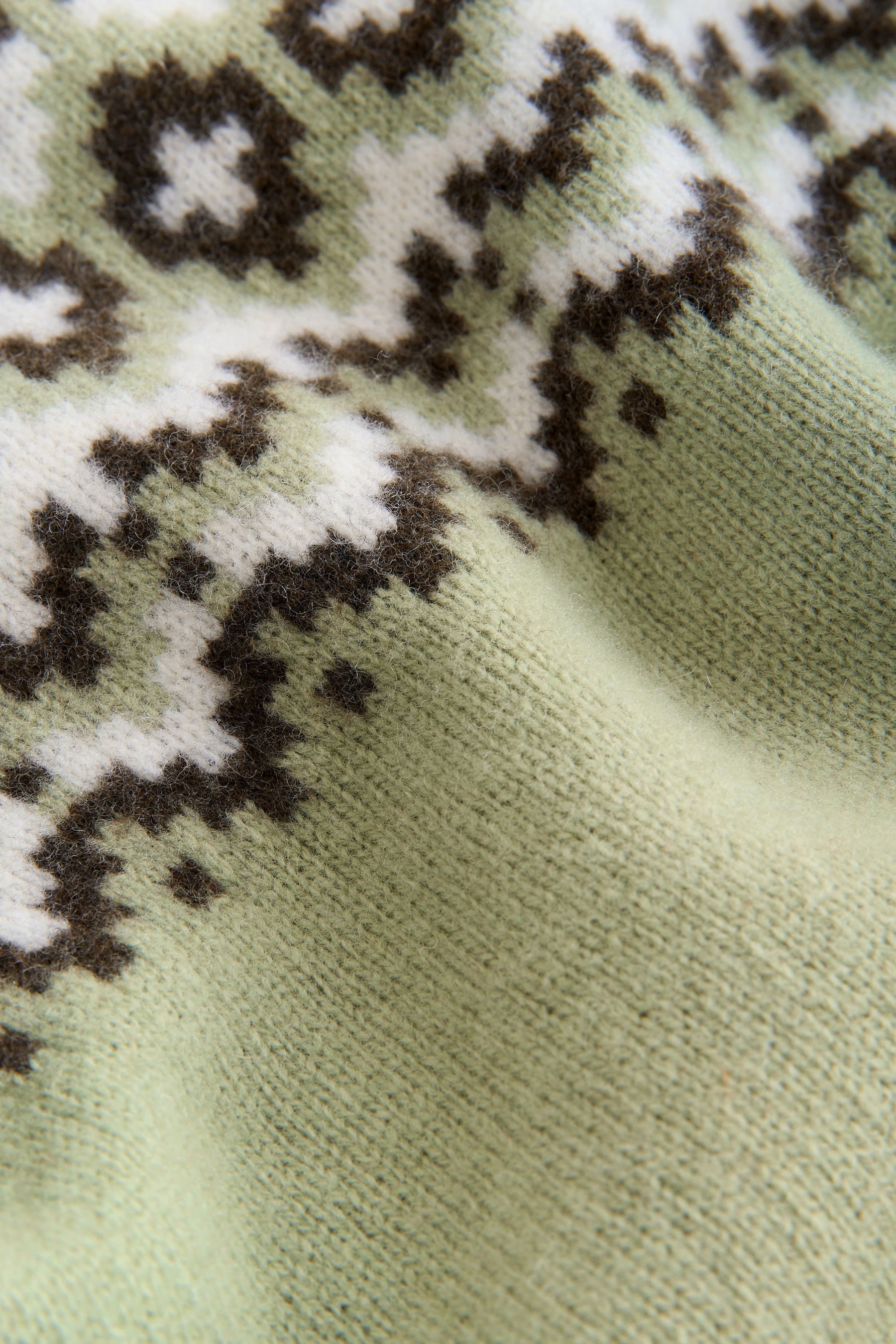 Next Norwegerpullover Regular Fit Signature Fairisle-Pullover, Merino (1-tlg)