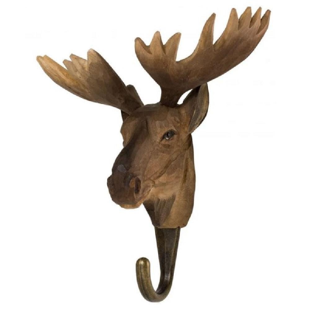Wildlife Garden Dekofigur Kleiderhaken DecoHook Elch günstig online kaufen
