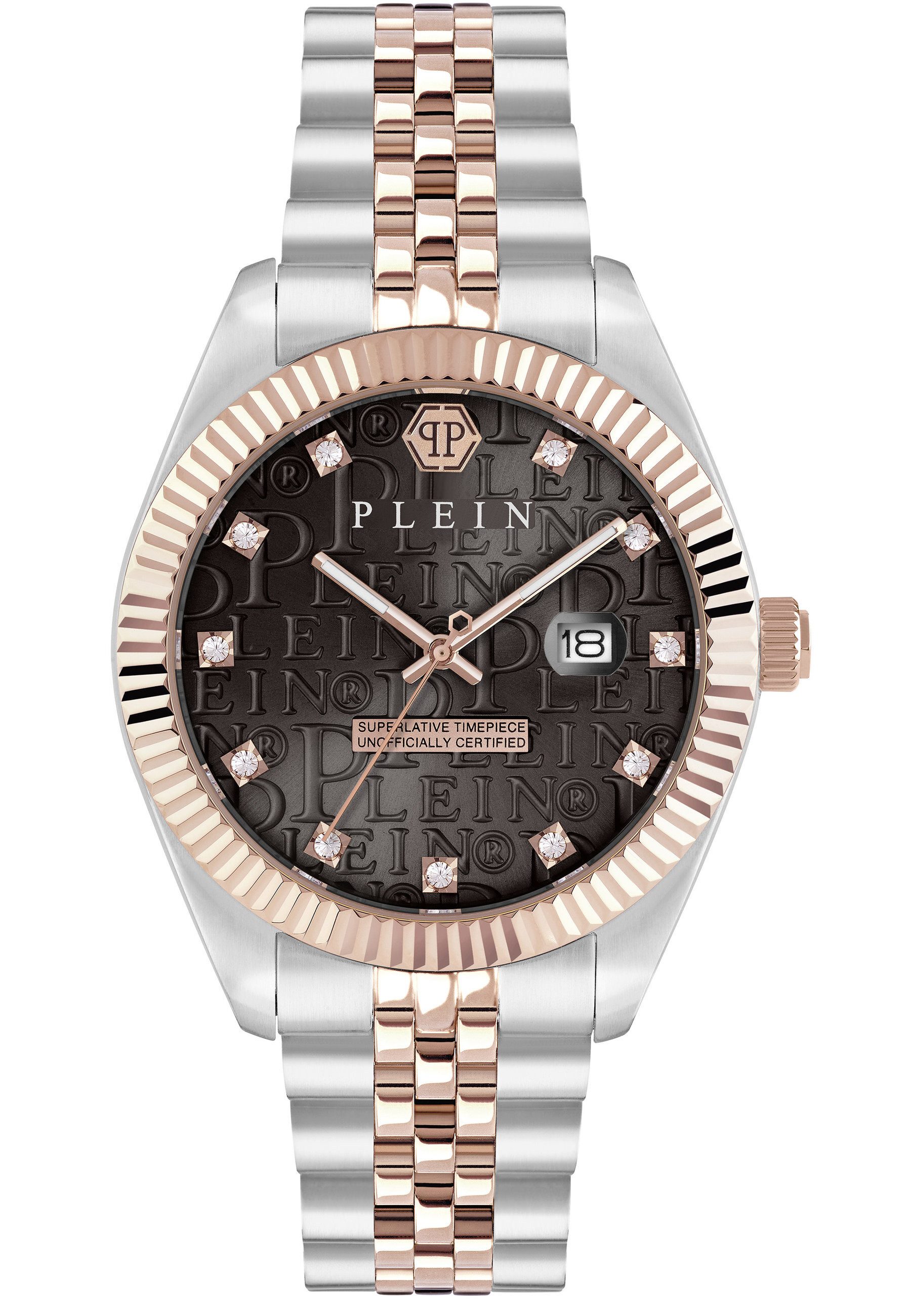 PHILIPP PLEIN Quarzuhr DATE SUPERLATIVE GENT, (1-tlg), Quarz-Analoguhr günstig online kaufen