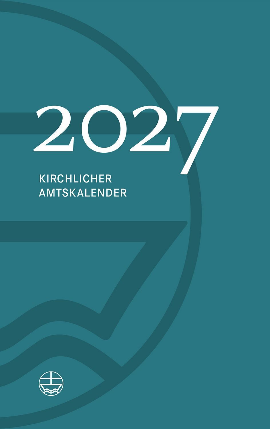 Kirchlicher Amtskalender 2027 – petrol / diverse