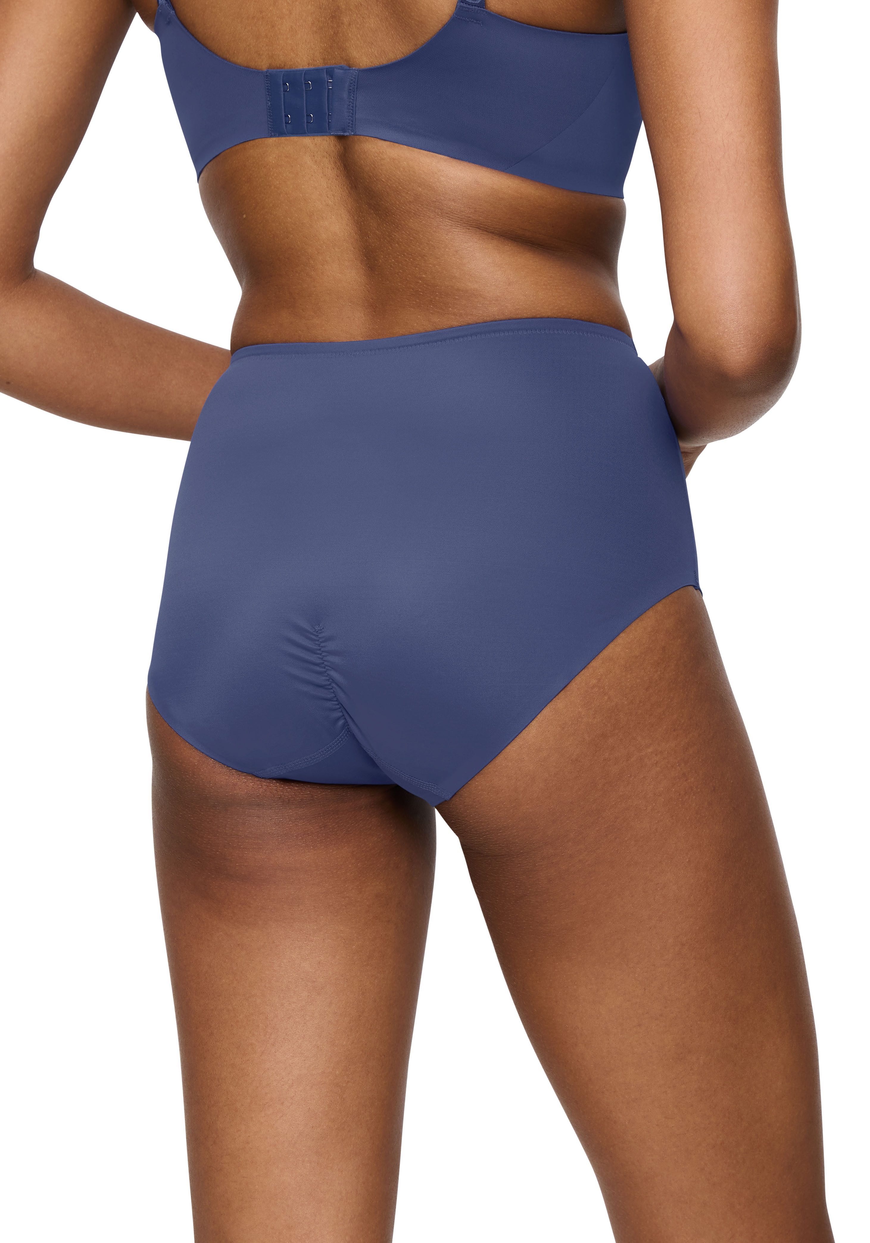 Triumph Shapingslip True Shape Sensation Mesh-Einsätze, Stretch-Tüll, Wickel-Optik