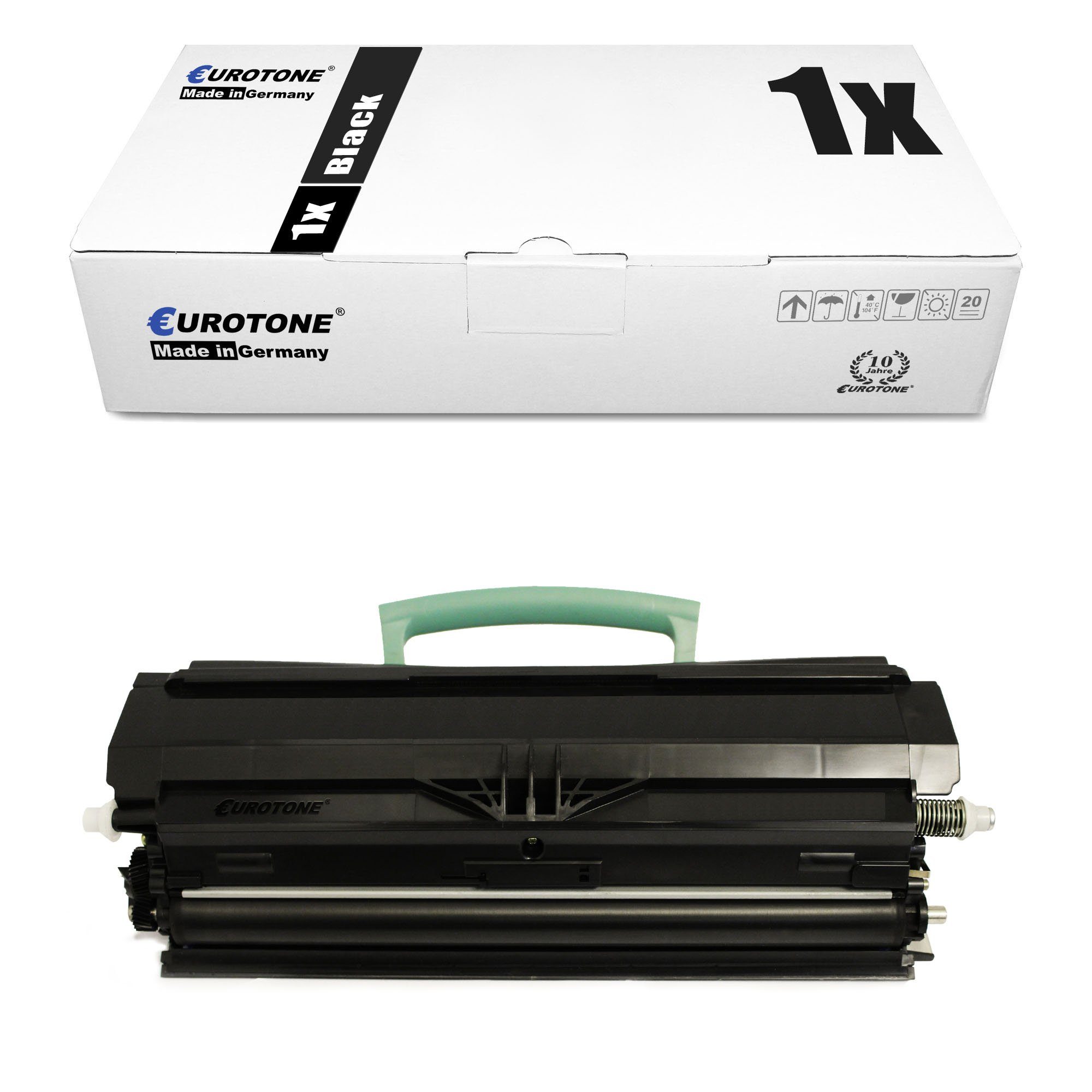 Eurotone Tonerkartusche Toner ersetzt Lexmark 00X264H11G