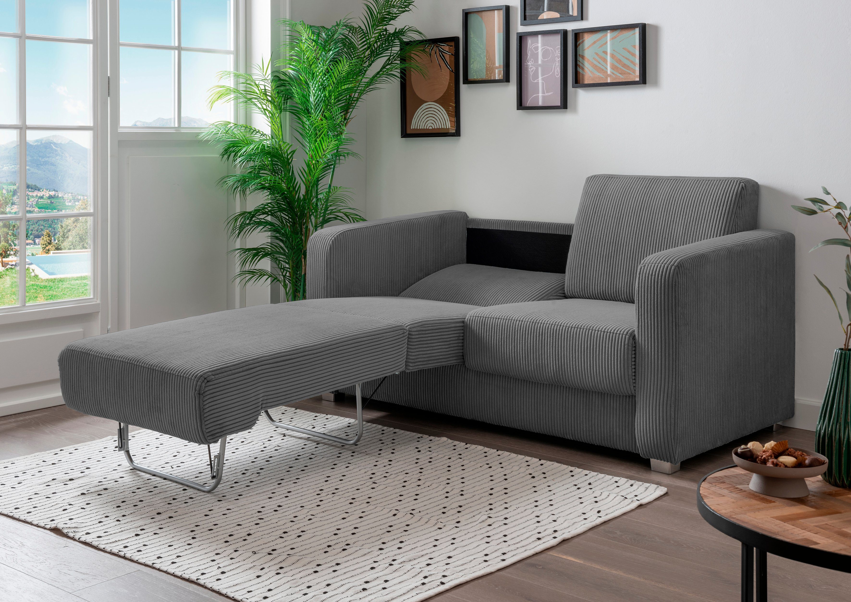 INOSIGN Schlafsofa Mia, mit 2 Einzelauszügen günstig online kaufen