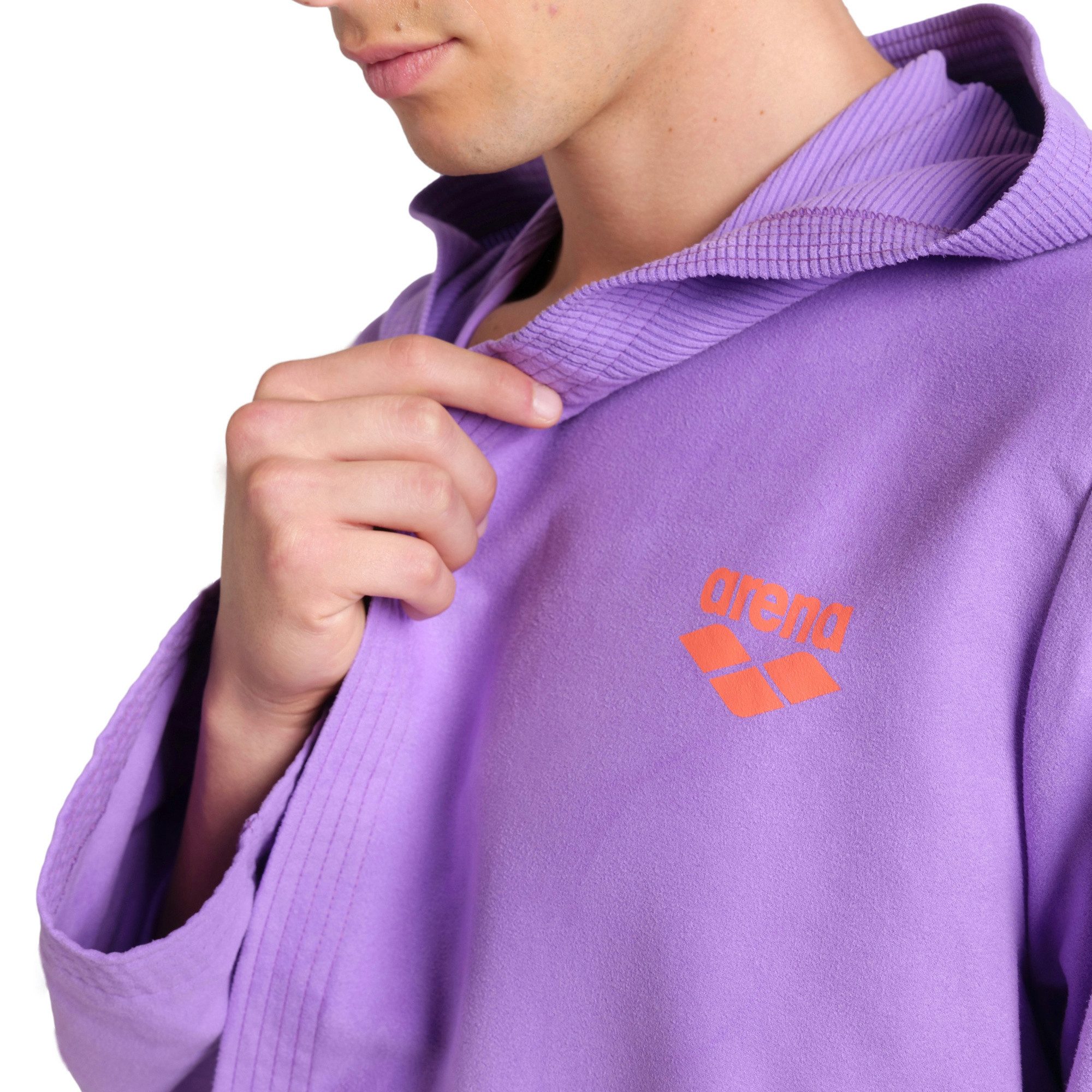Arena Bademantel Arena Unisex Bademantel Zeal Robe 009032, Standardgröße, Ohne Verschluss