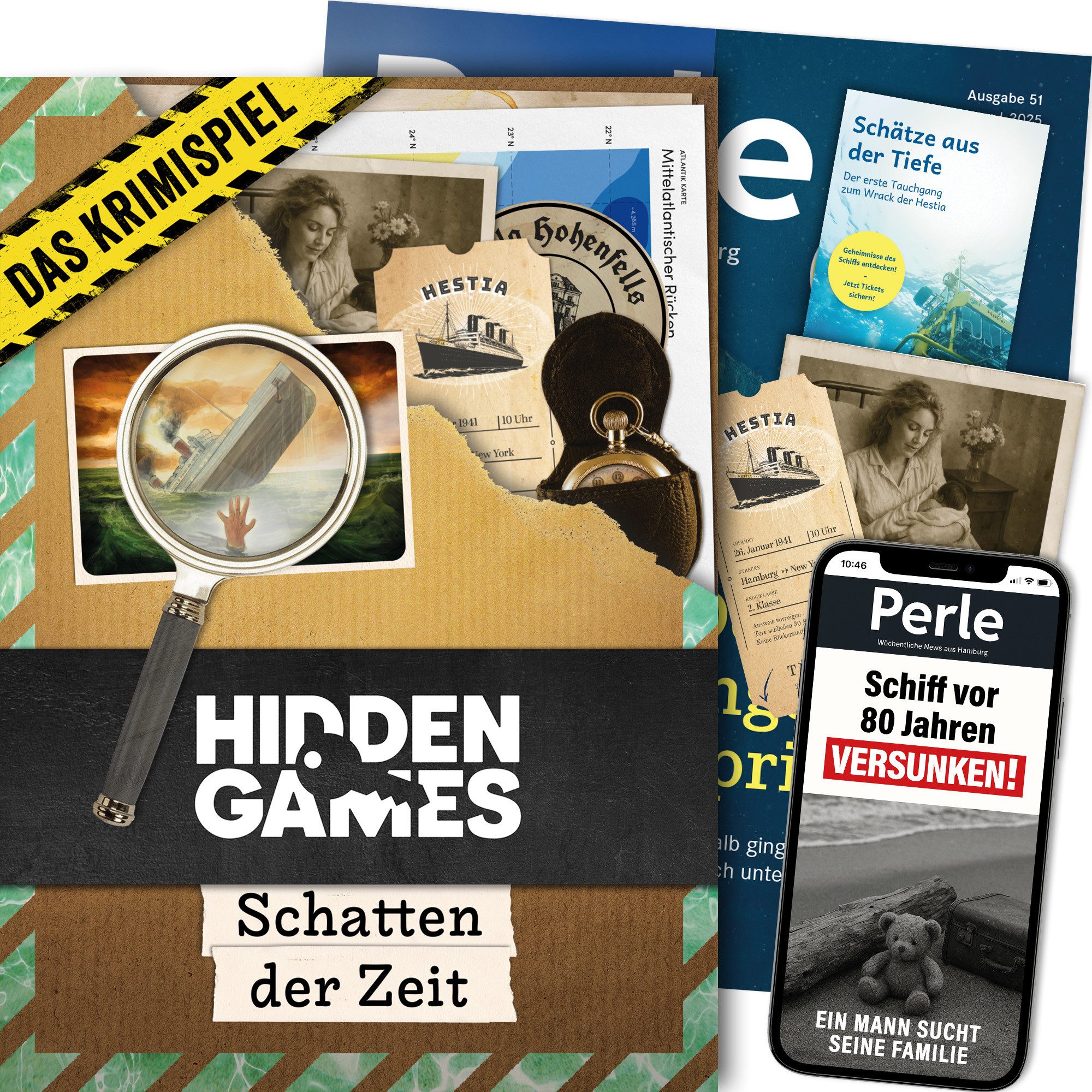 Hidden Games Tatort Spiel Schatten der Zeit