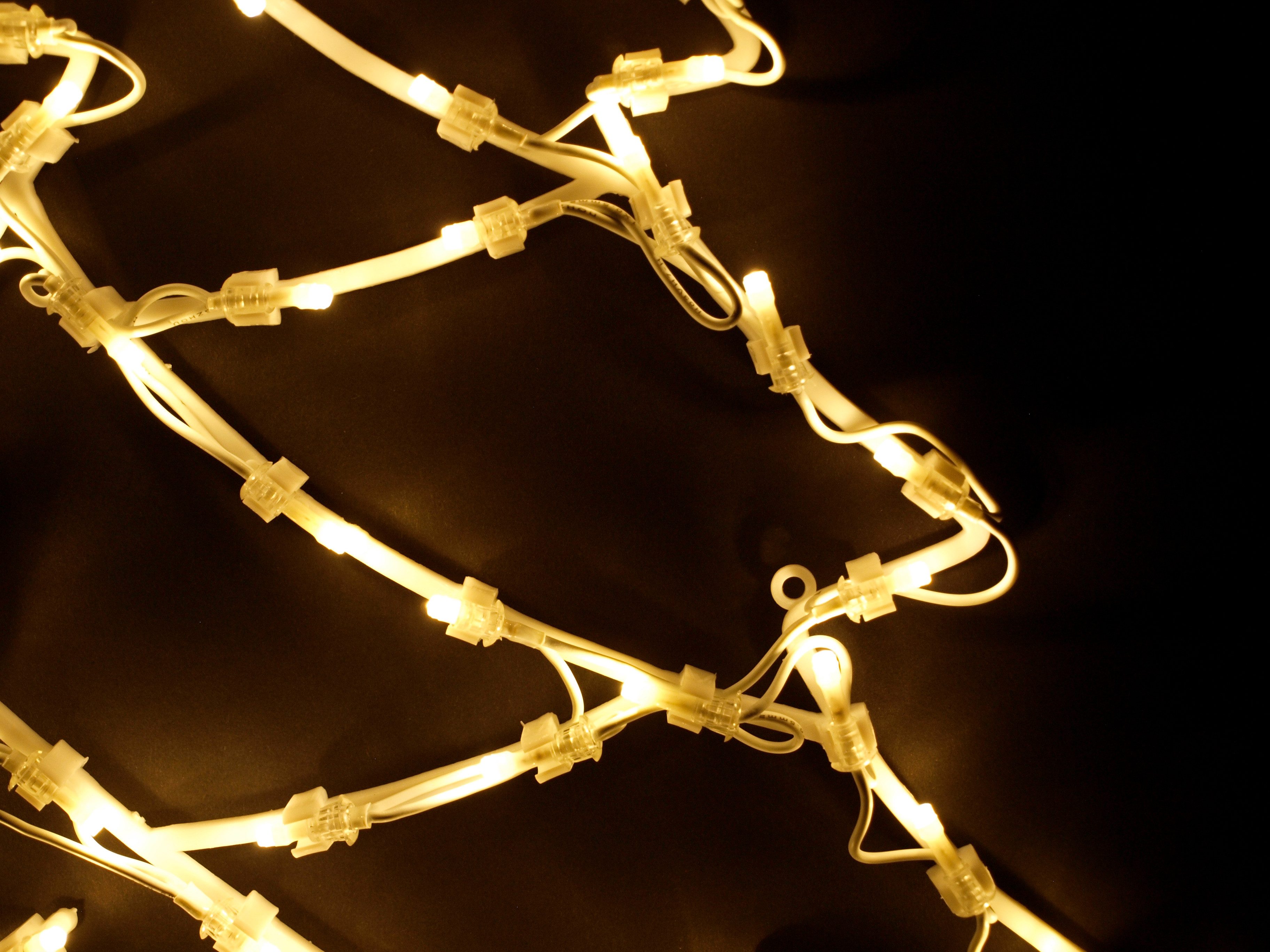 DEGAMO Beleuchtetes Fensterbild WEIHNACHTSMANN, 42x37cm, 50 LED weiss, Netz günstig online kaufen