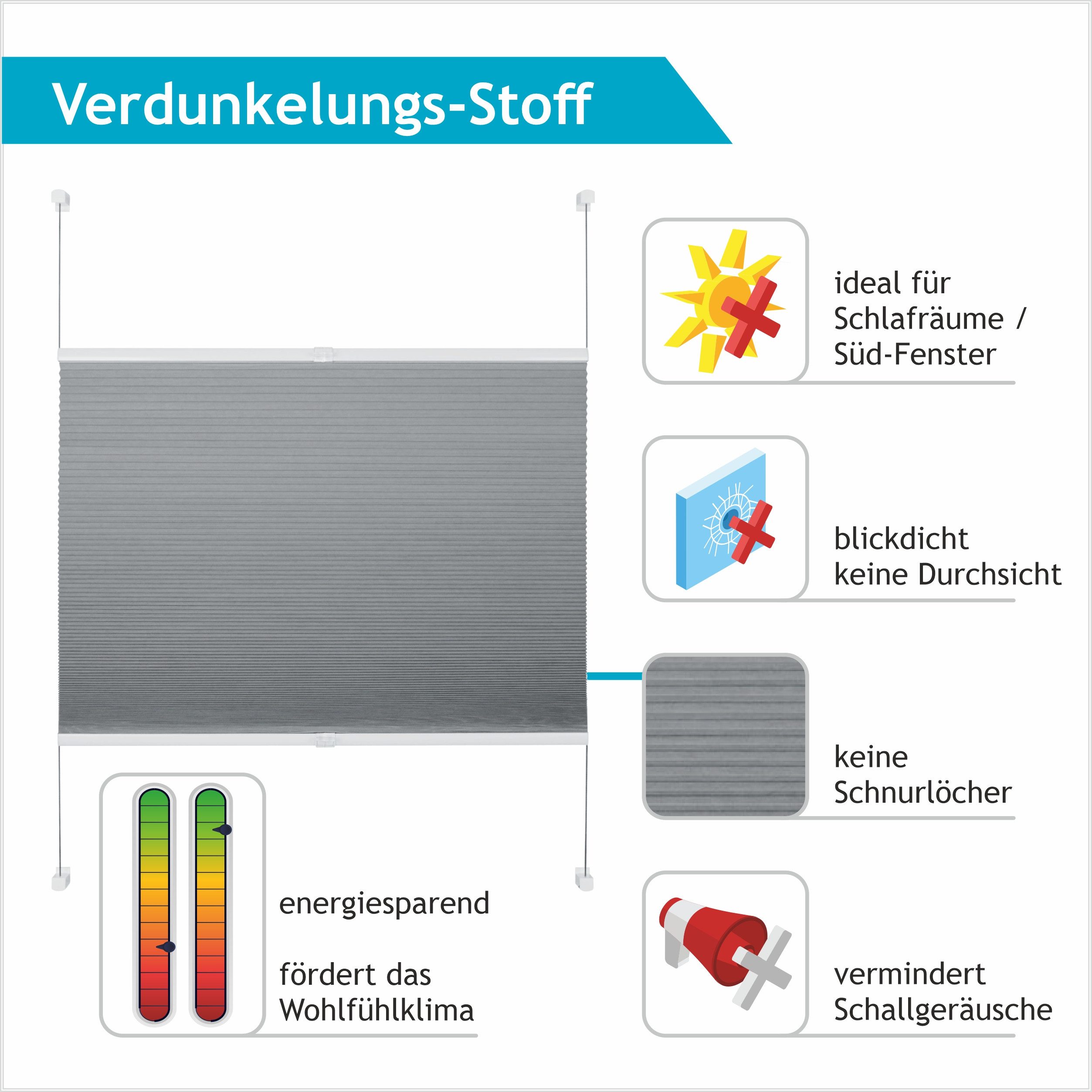 Good Life Wabenplissee Aris, verdunkelnd, ohne günstig online kaufen