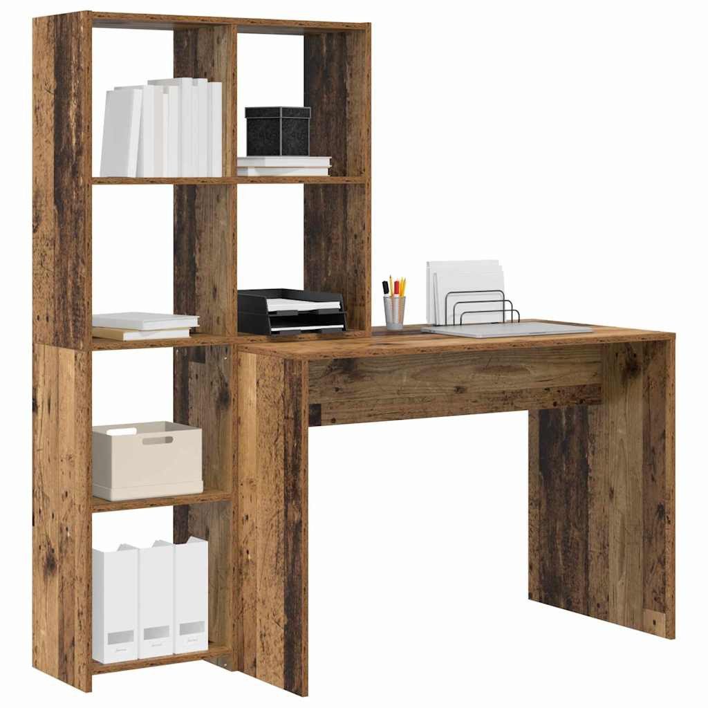 vidaXL Schreibtisch Schreibtisch Altholz 138.5 x günstig online kaufen