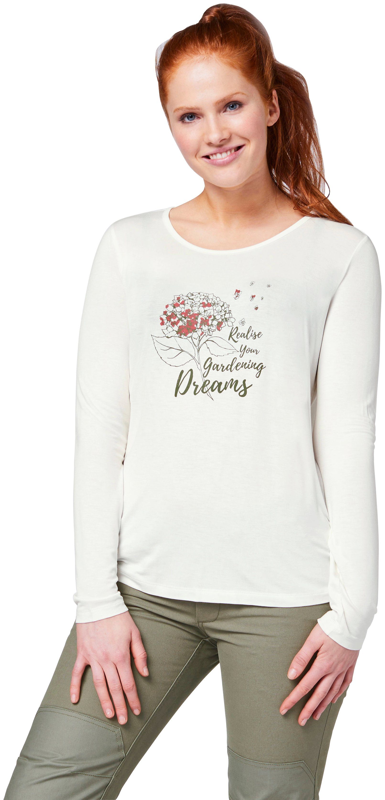 mit GARDENA Dancer Schriftzug Cloud Longsleeve