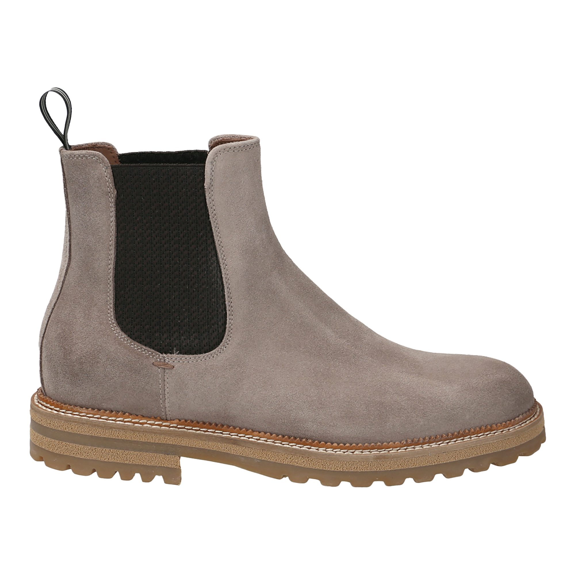 Flecs B538-9 TOPO, Chelsea Boots, Stiefeletten, Grau, Herren Chelseaboots