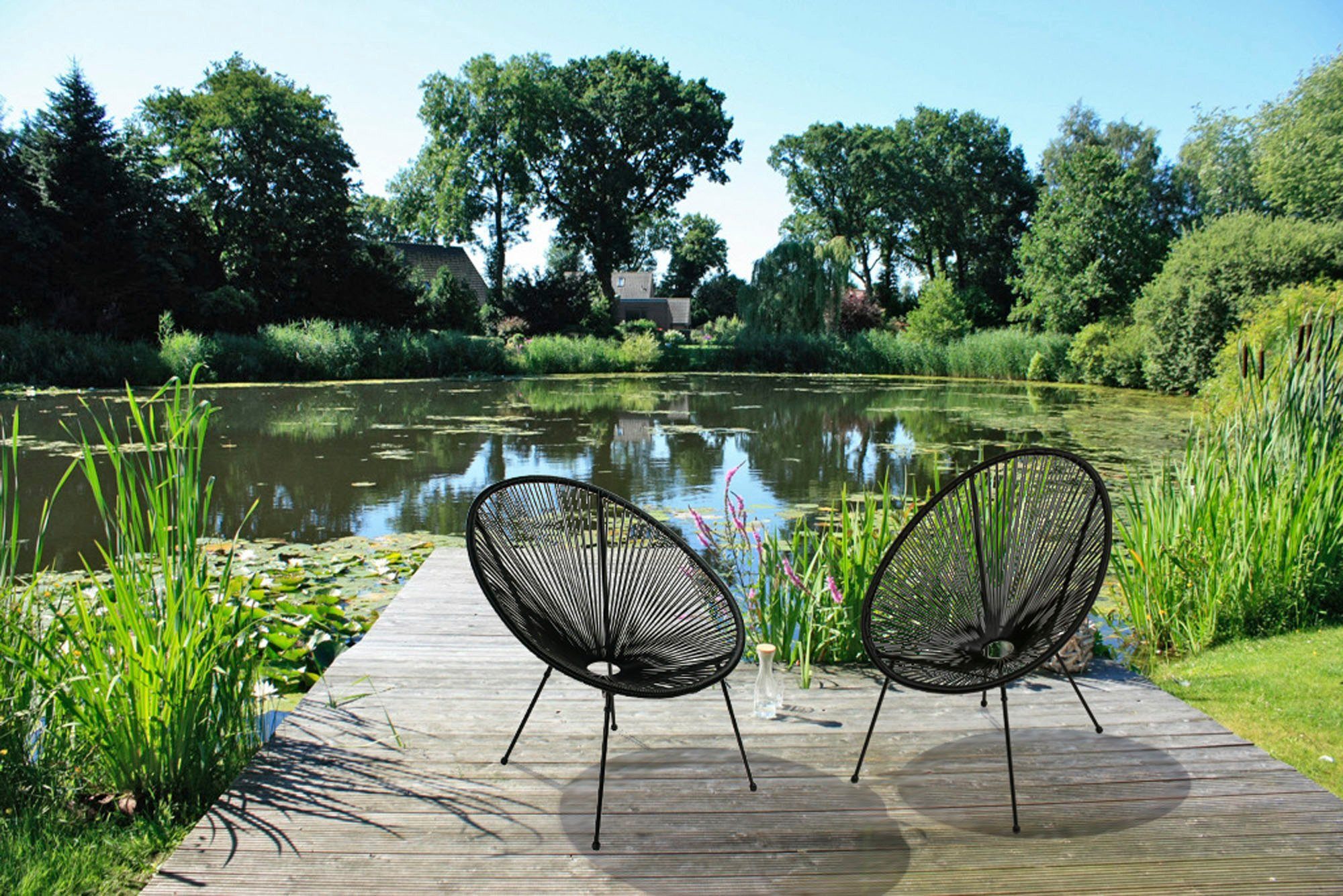 Garden Pleasure Gartensessel Dalida (Set, 2-St)