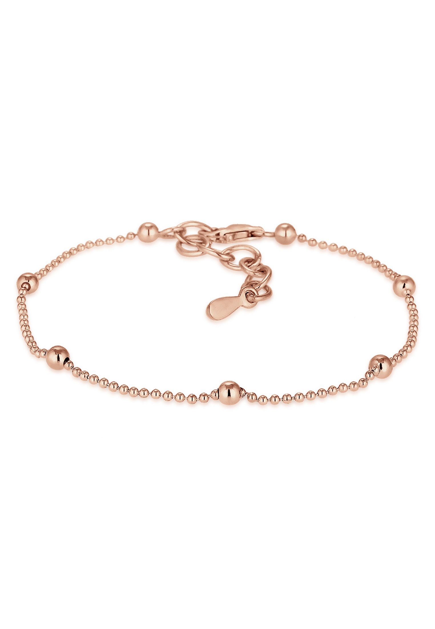 Elli Armband Basic Kugel Geo 925 Sterling Silber Rosegold