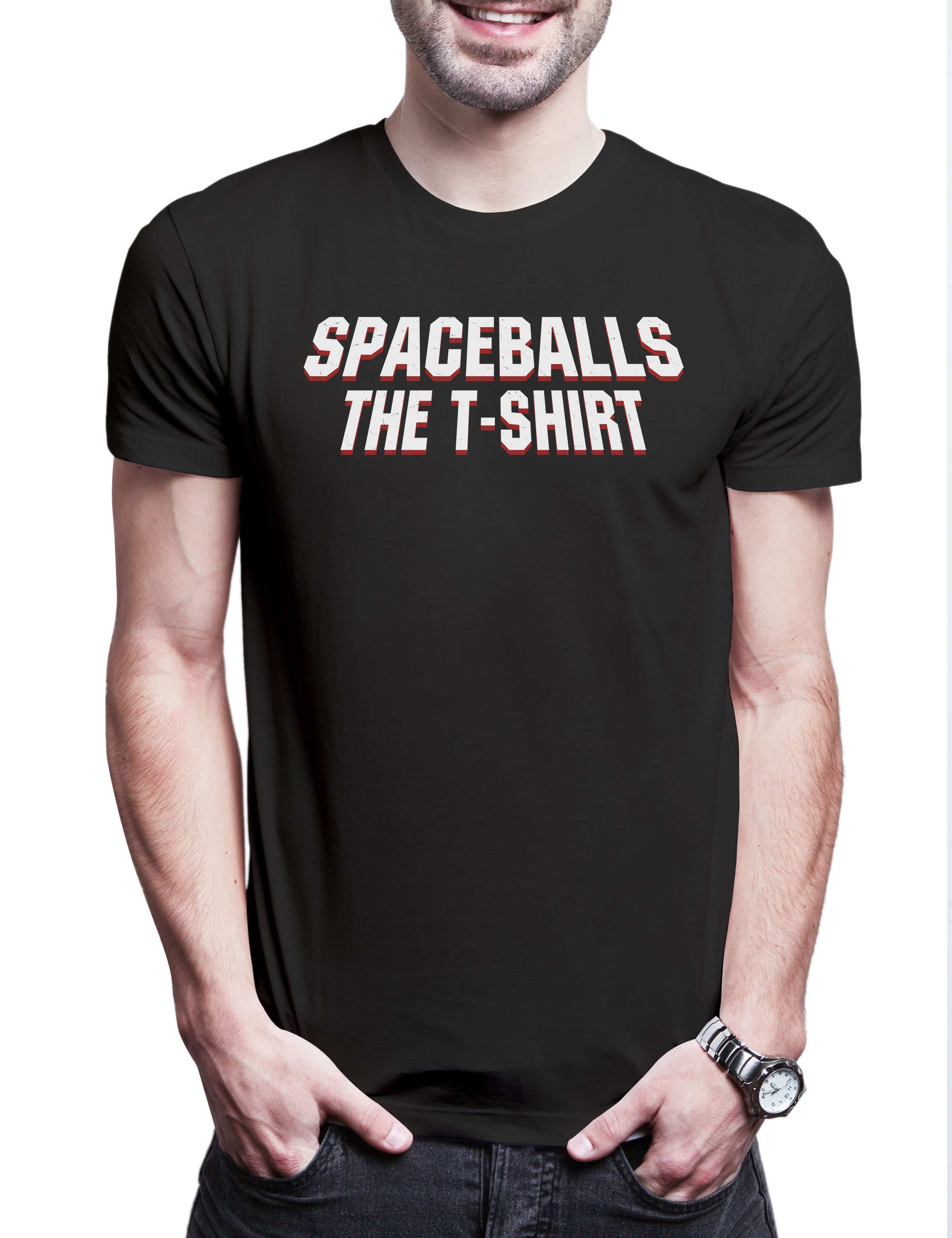 Print-Shirt Spaceballs The T-Shirt Herren T-Shirt Dark Shirt Waldi Lord Helmchen