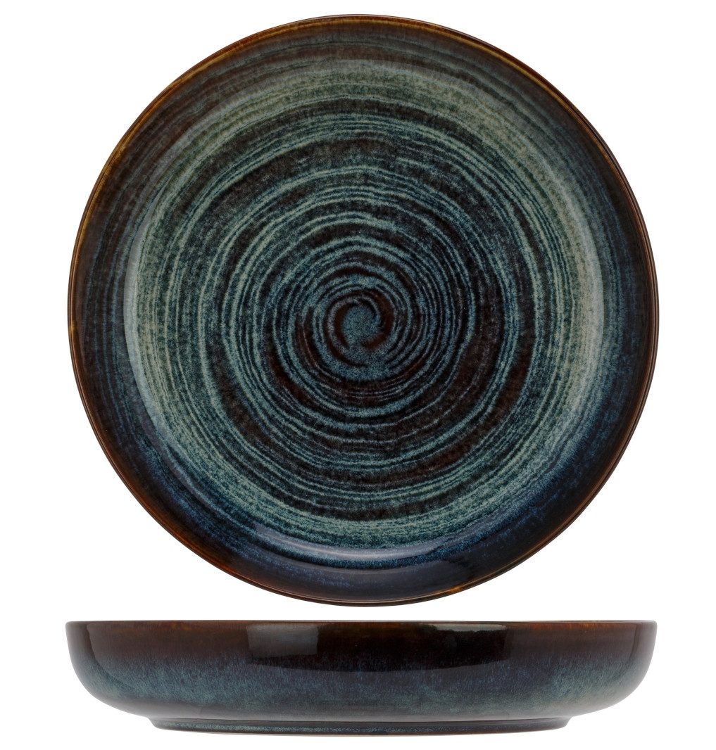 Cosy & Trendy Suppenteller Atlantis Circle Suppenteller 24 cm, ATLANTIS CIRCLE SUPPENTELLER D24XH4,3CM